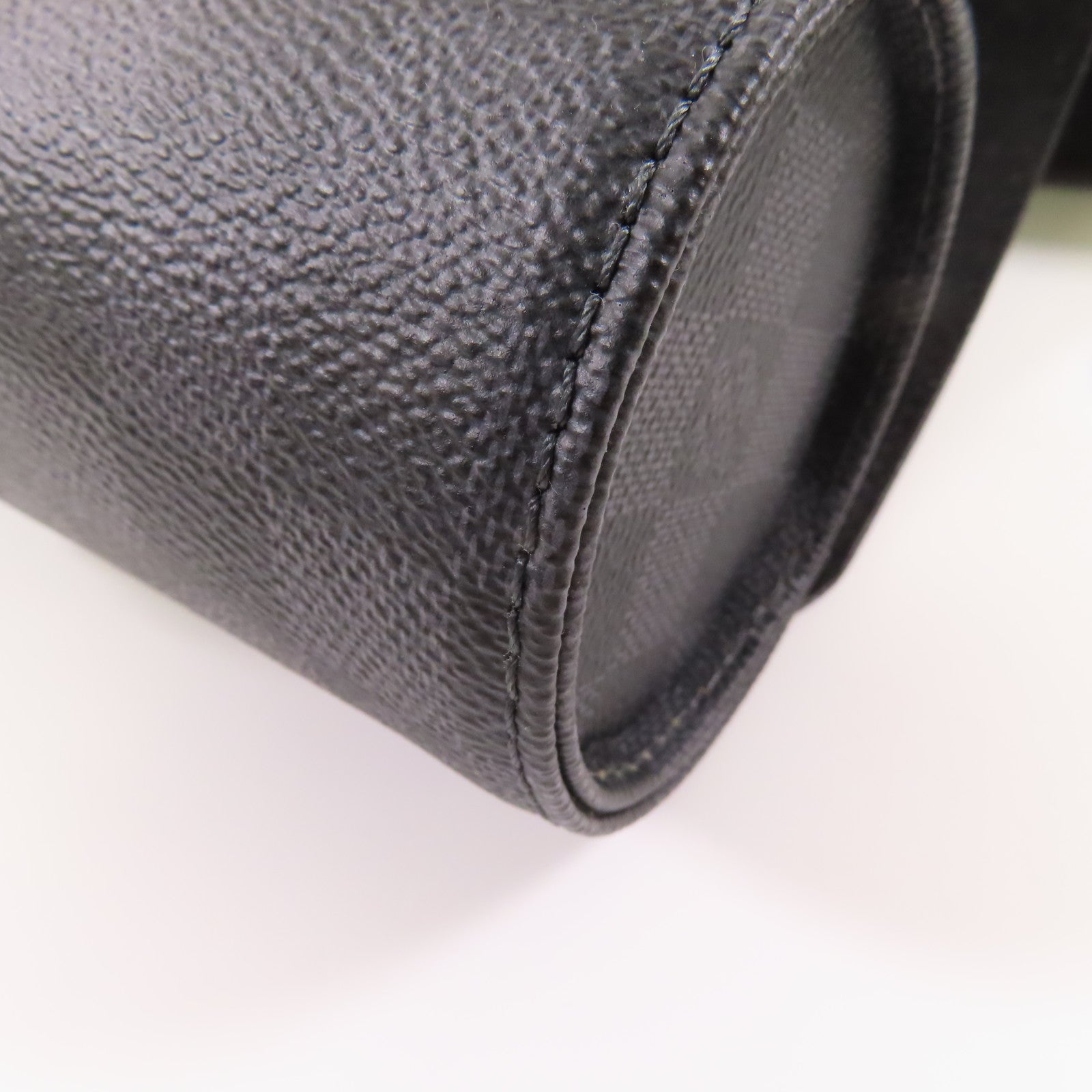 LOUIS VUITTON LV SHW Watch Case N41137 Damier Graphite Black
