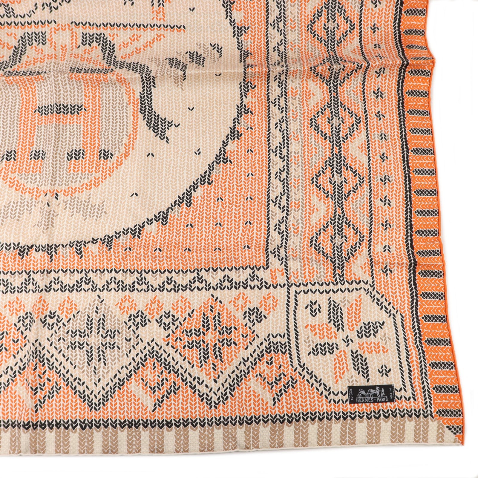 HERMES 絲質Scarf 90X90絲巾