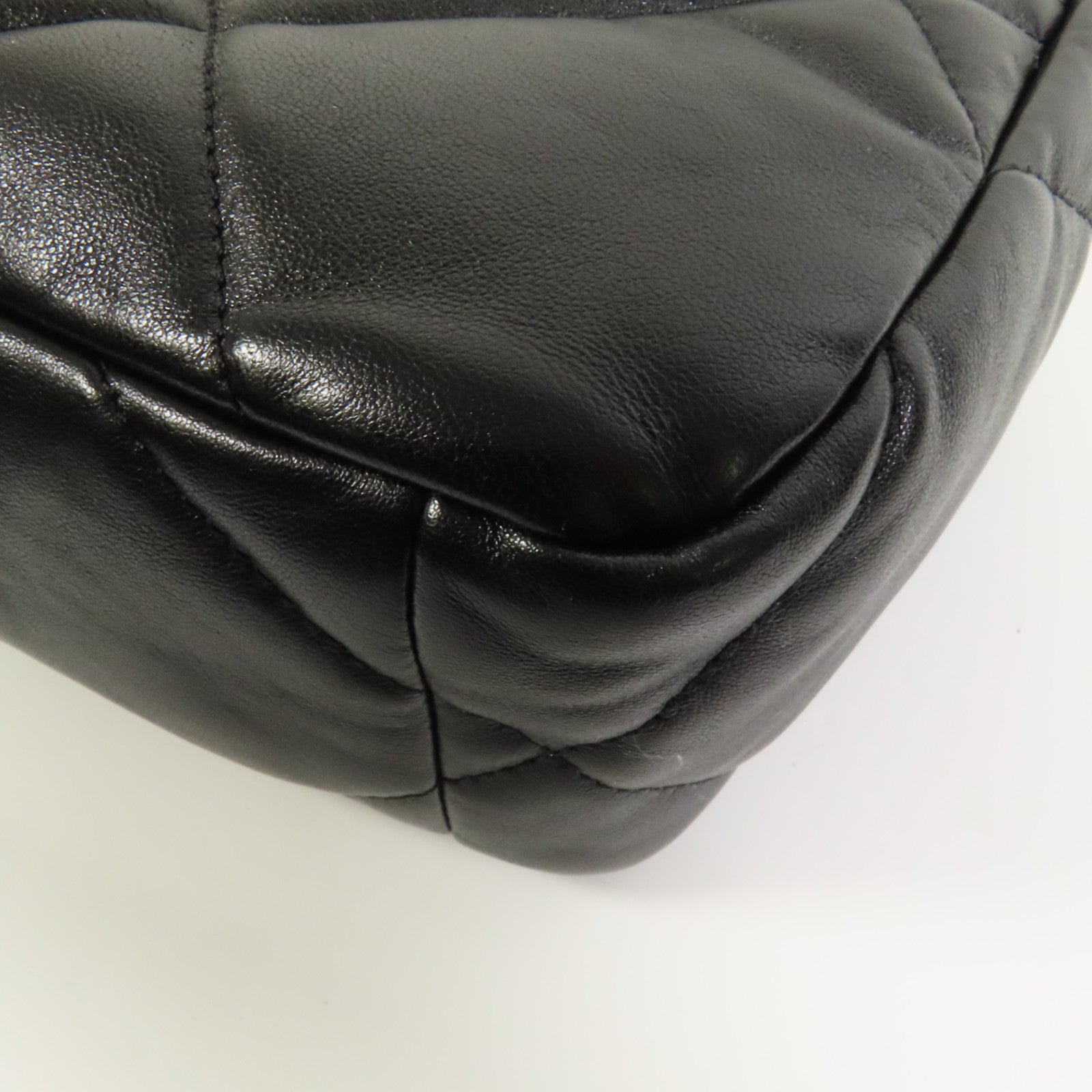 CHANEL 羊皮皮革Chanel 19 Small金扣鏈帶手挽肩背兩用袋