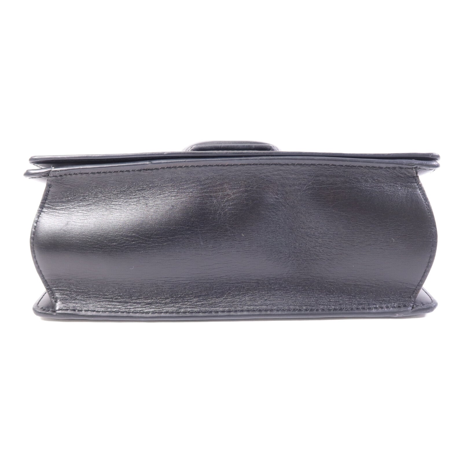 LOEWE 牛皮皮革Shoulder Bag金扣肩背袋