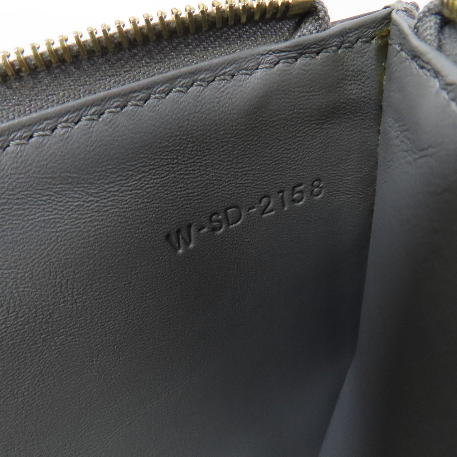 CELINE 牛皮皮革Chain Shoulder Bag金扣鏈帶肩背袋綠色/灰色/白色