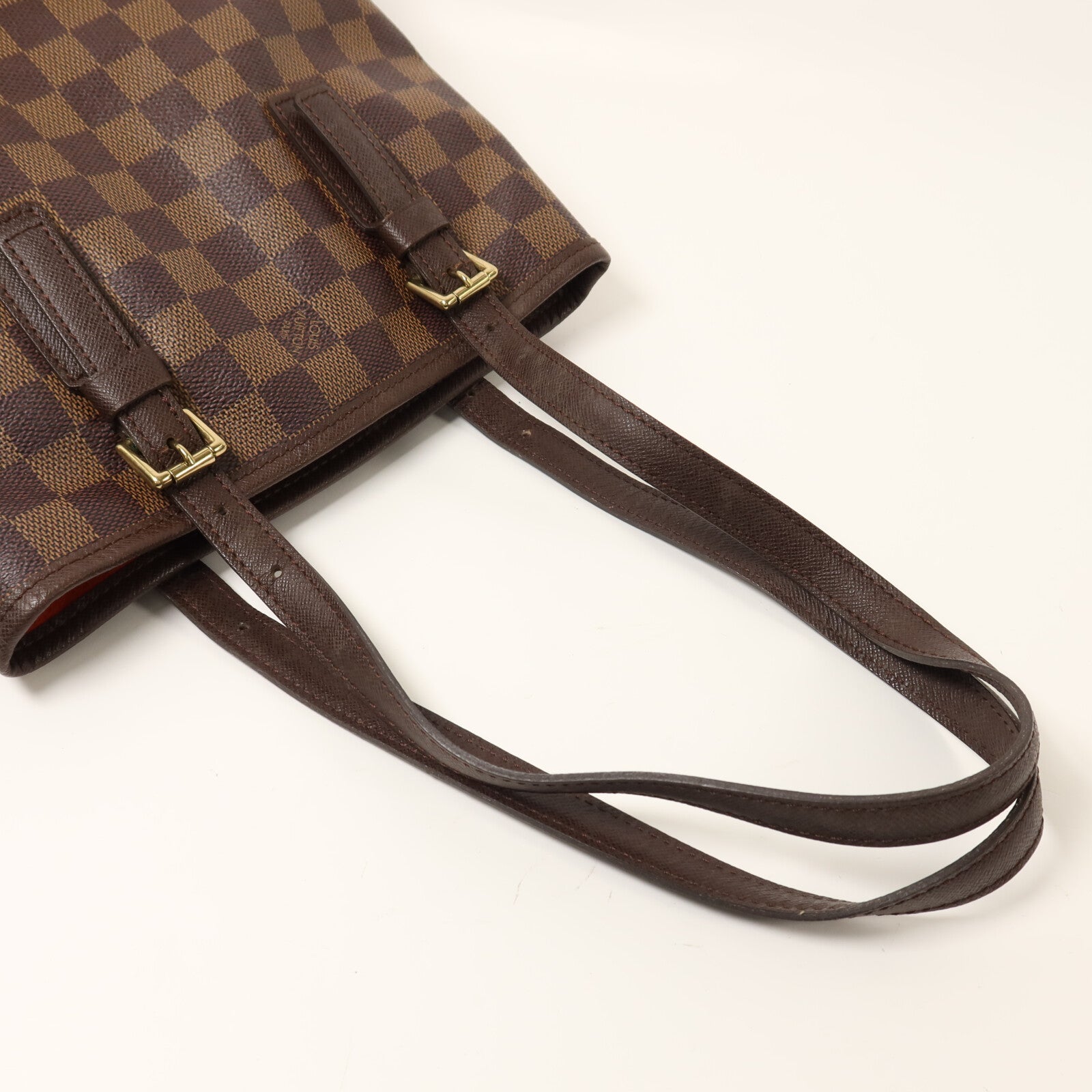 LOUIS VUITTON Damier Marais金扣肩背袋