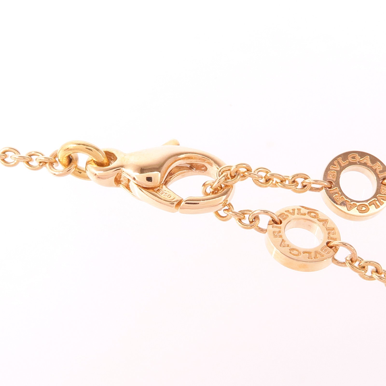 BVLGARI 18K玫瑰金B-zero 1項鍊