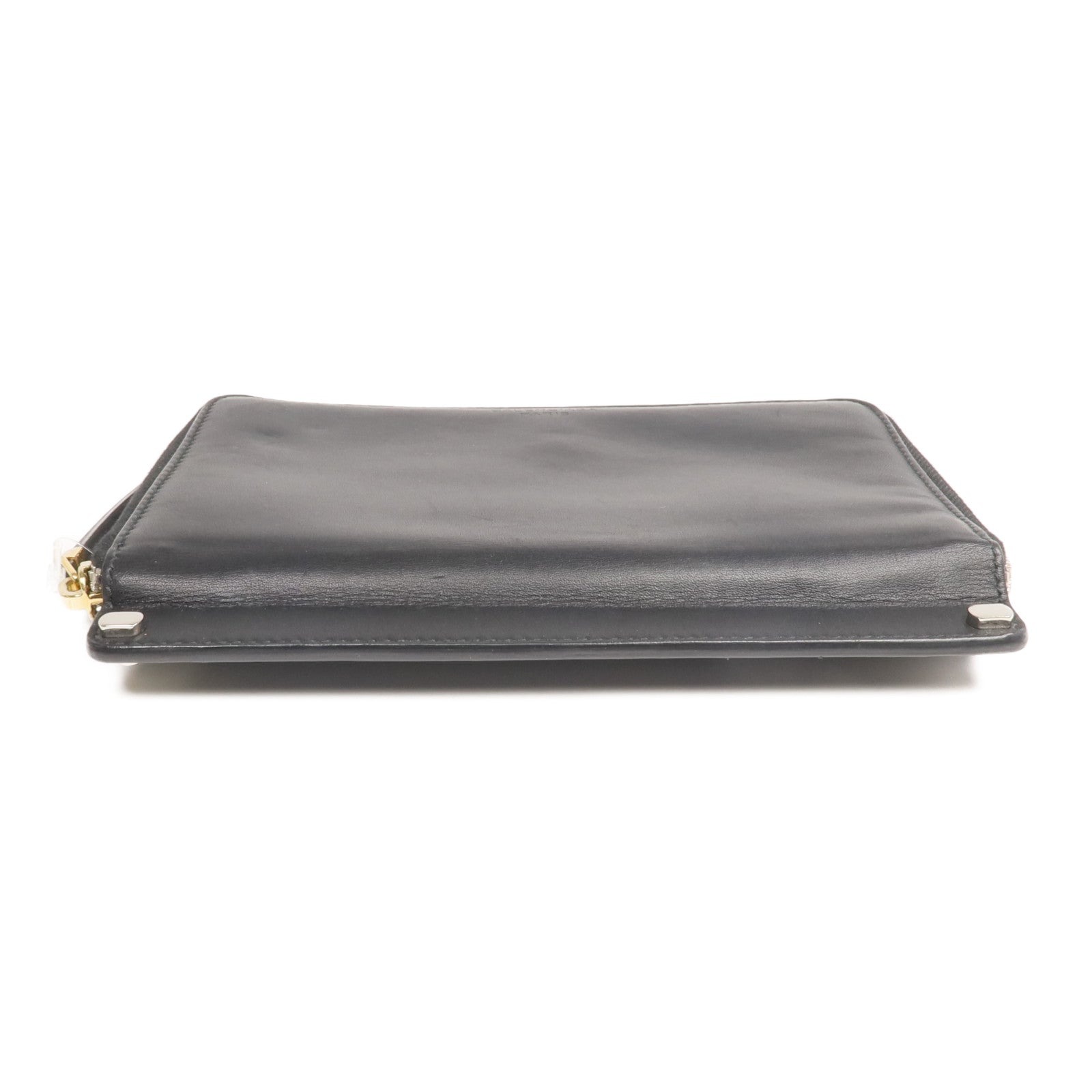 BALENCIAGA 【激減優惠】牛皮皮革Round Zip Wallet長錢包