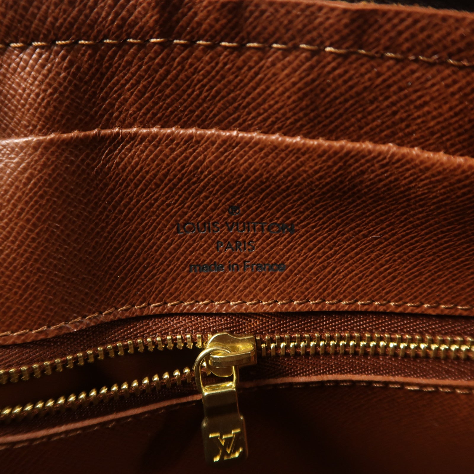 LOUIS VUITTON Monogram Nile金扣肩背袋
