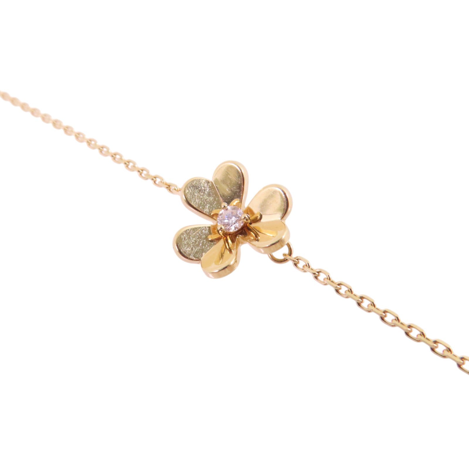 Van Cleef & Arpels 18K黃金/鑽石Frivole Diamond Bracelet手鏈