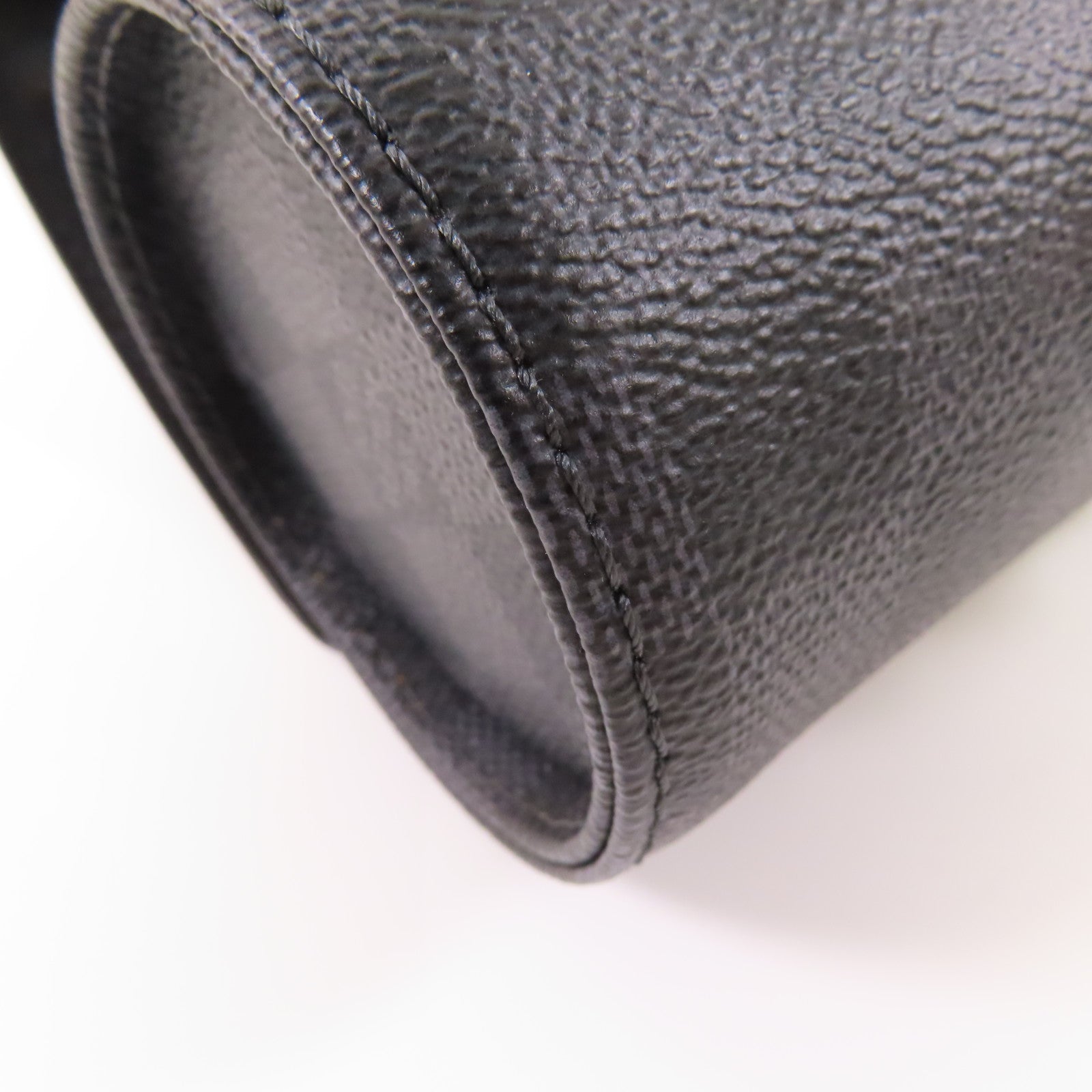 LOUIS VUITTON LV SHW Watch Case N41137 Damier Graphite Black