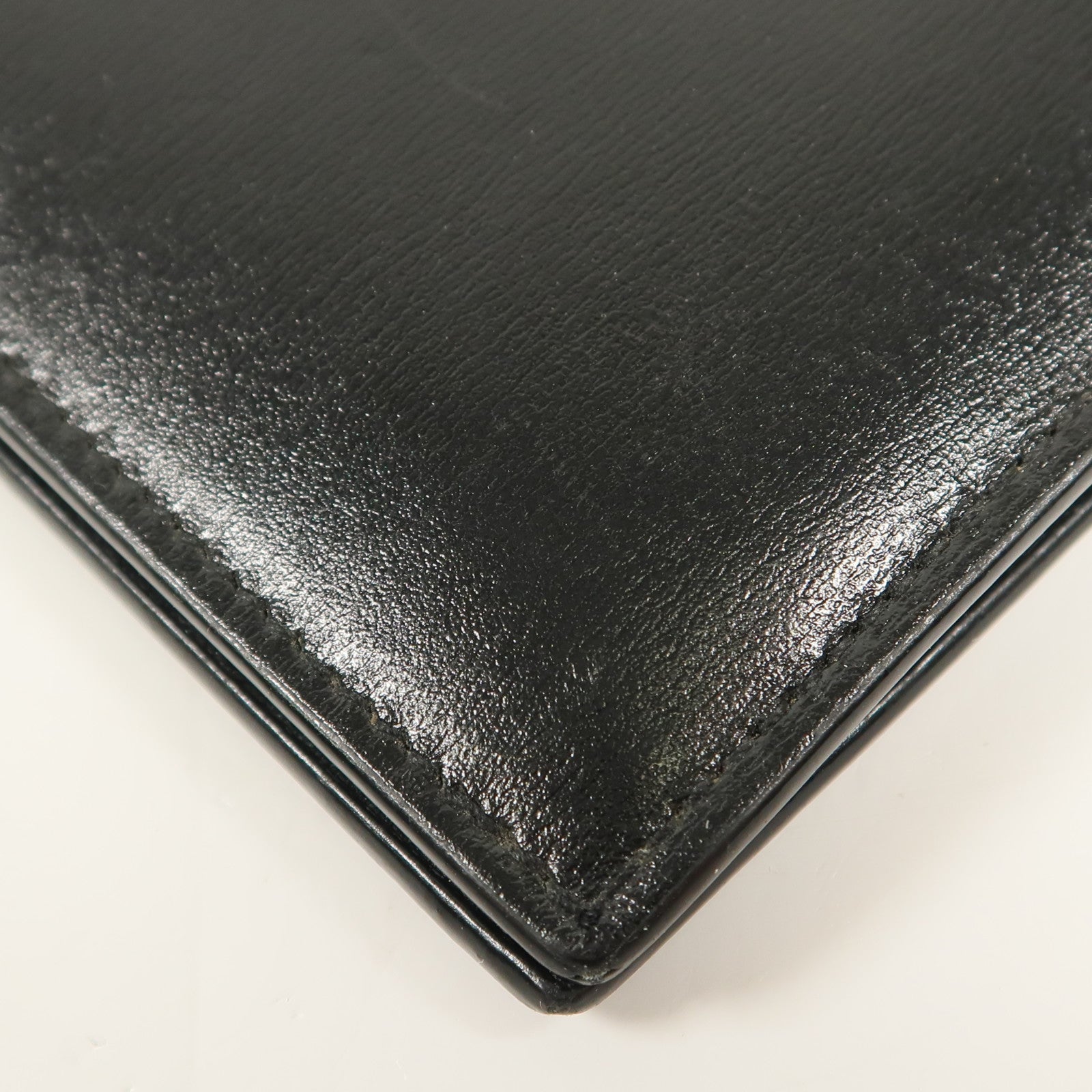 SAINT LAURENT 牛皮皮革Wallet金扣錢包