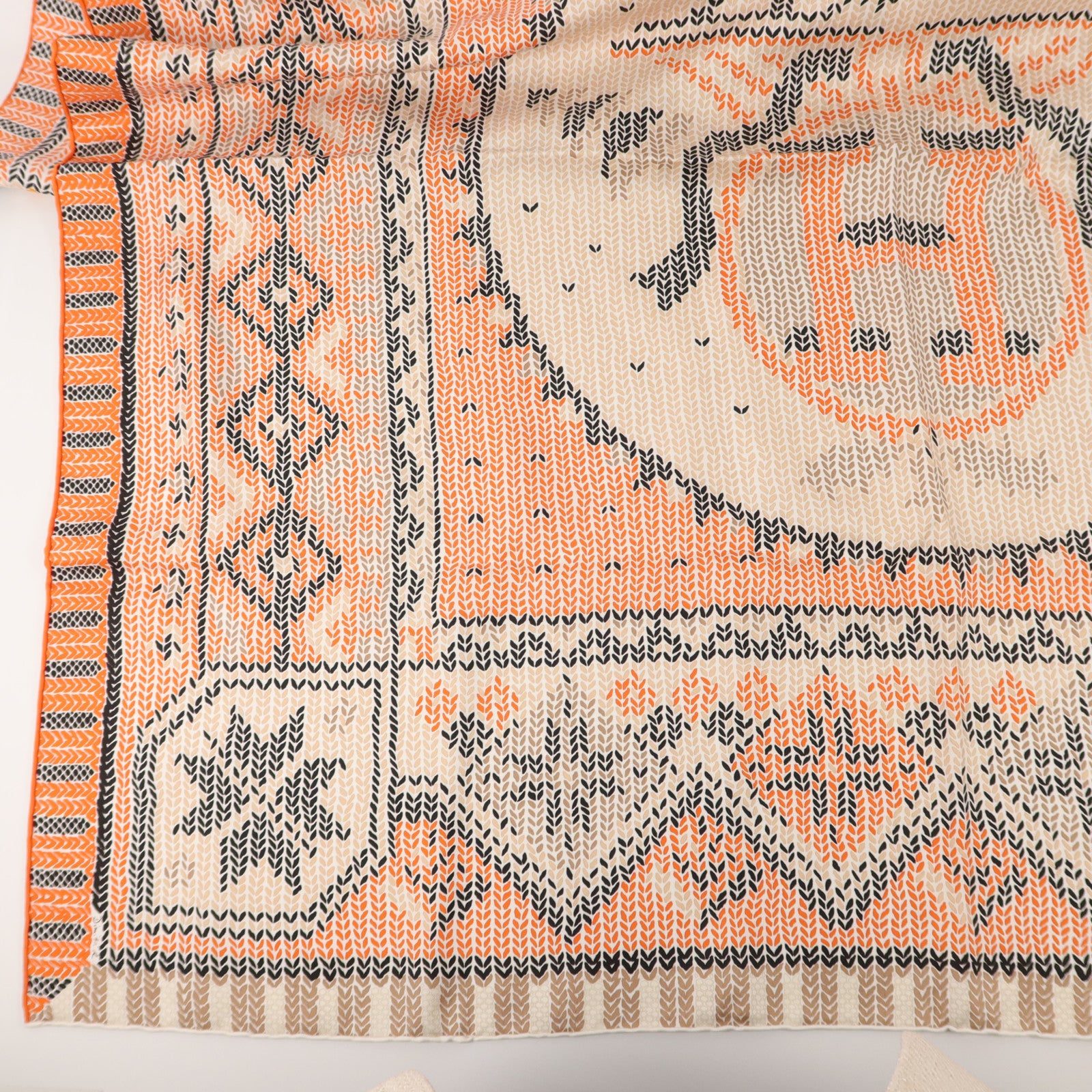 HERMES 絲質Scarf 90X90絲巾