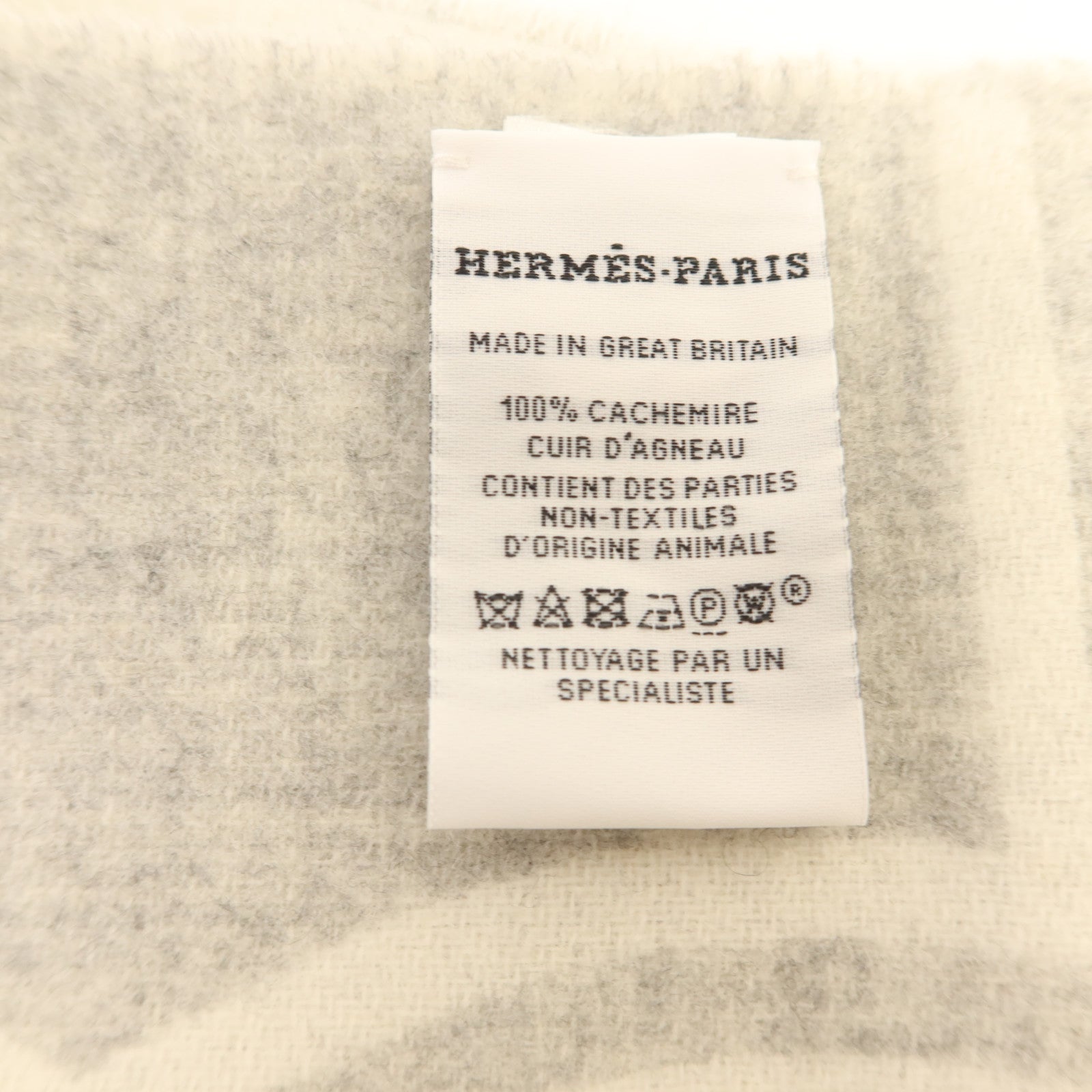HERMES 羊絨Petite Casaque Noeuds Marins 30x160cm圍巾