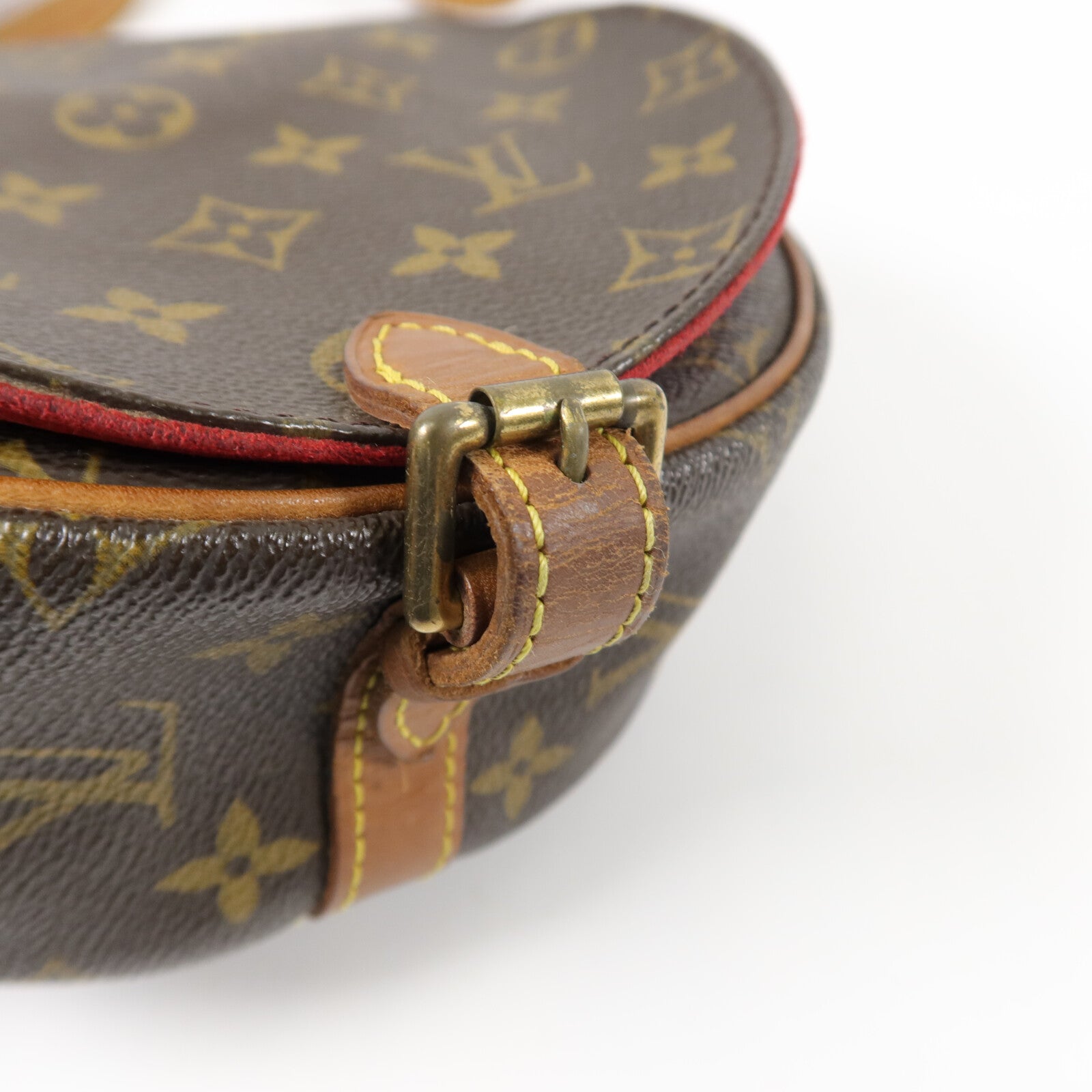 LOUIS VUITTON Monogram Tambourine金扣肩背袋