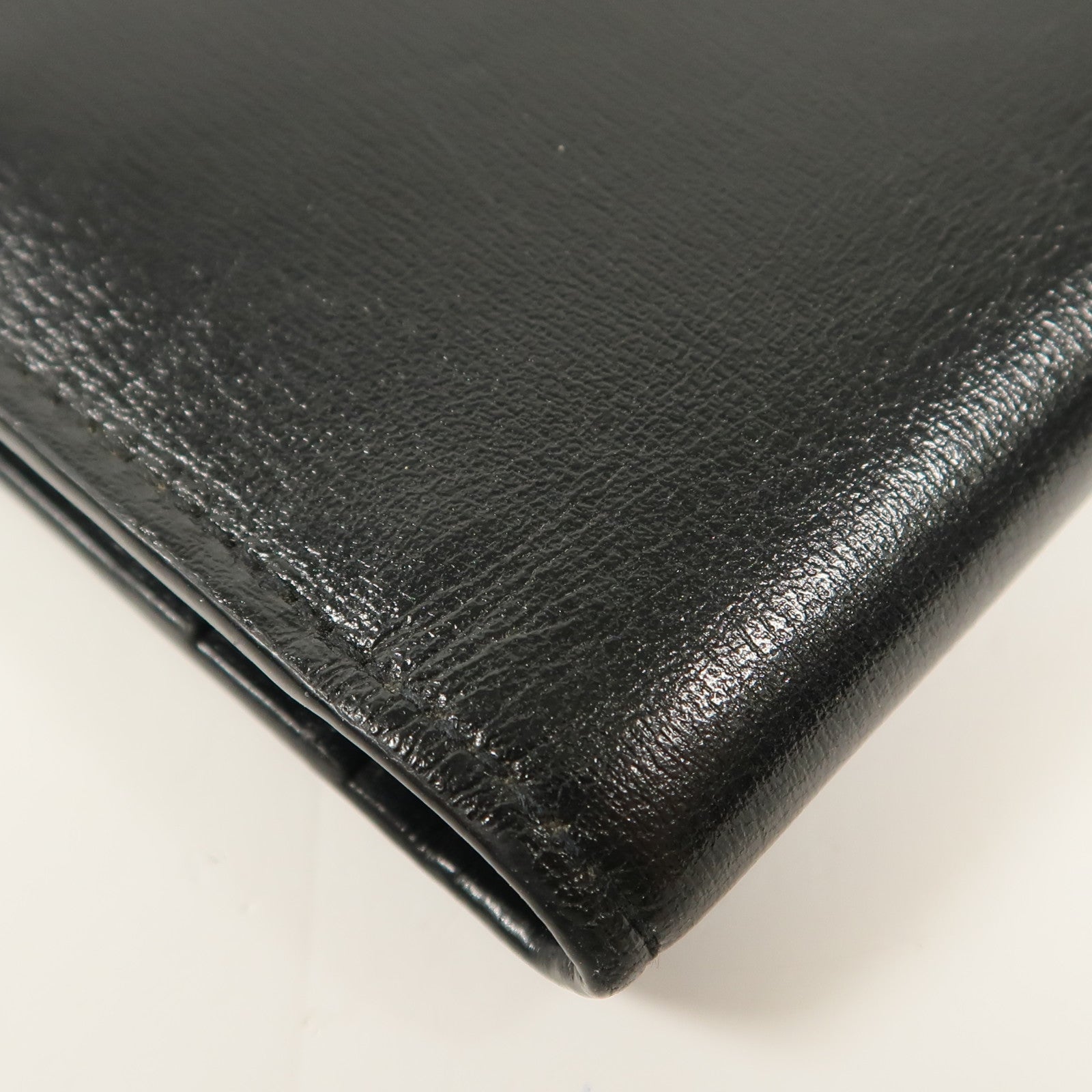 SAINT LAURENT 牛皮皮革Wallet金扣錢包