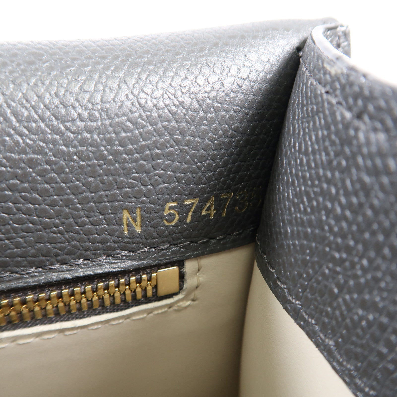 SELECTION 【激減優惠】牛皮皮革Iside Top Handle Medium Bag金扣手挽肩背兩用袋