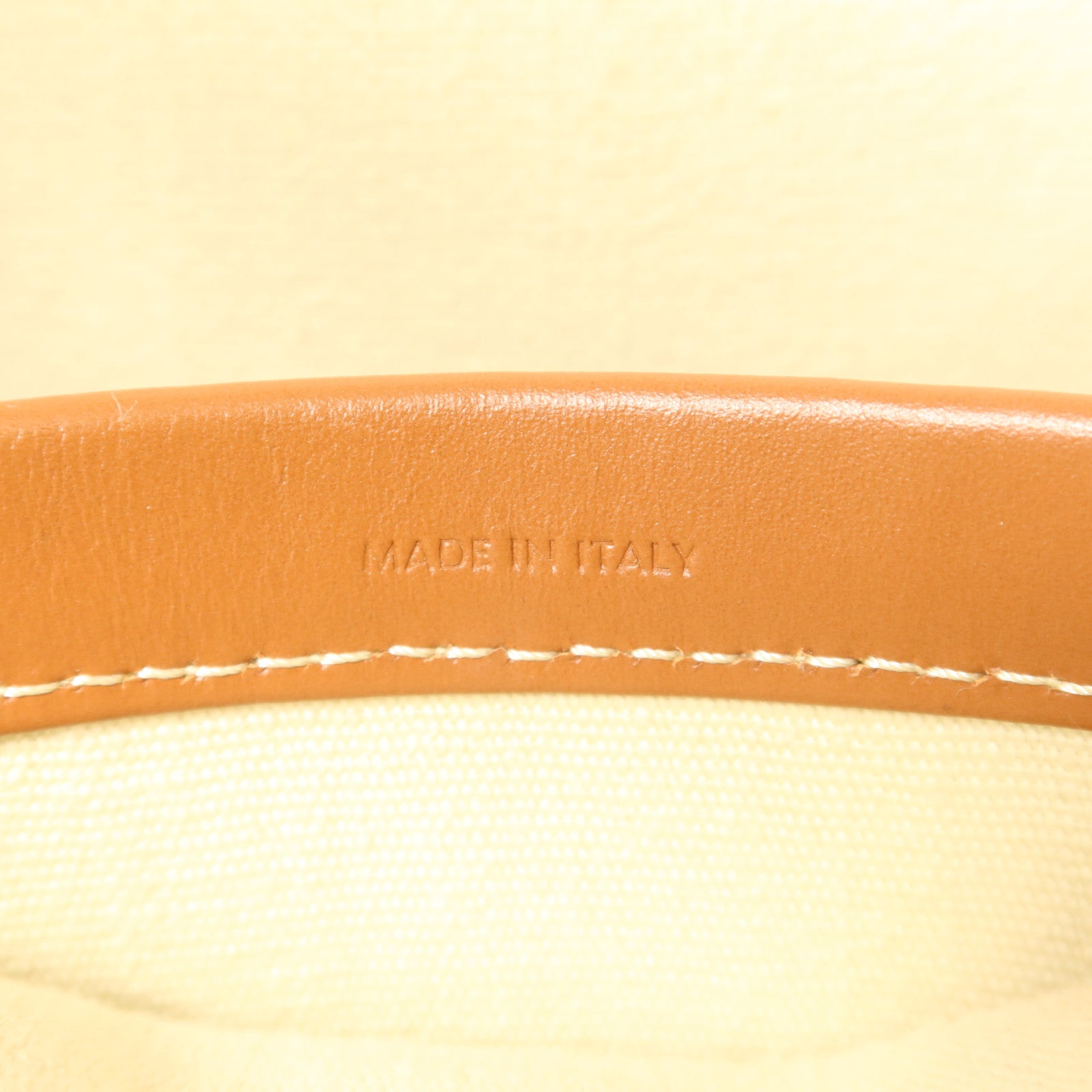 CELINE 帆布2 Way Shoulder Bag金扣手挽肩背兩用袋