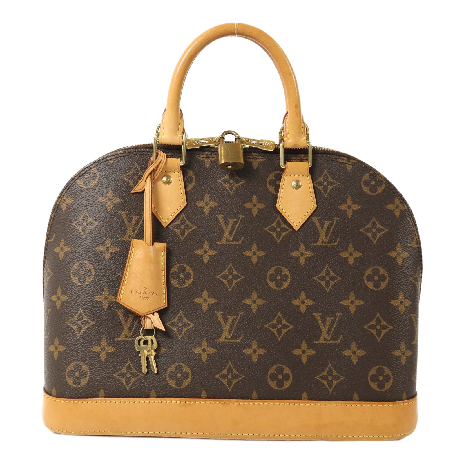 LOUIS VUITTON Monogram Alma金扣手挽袋