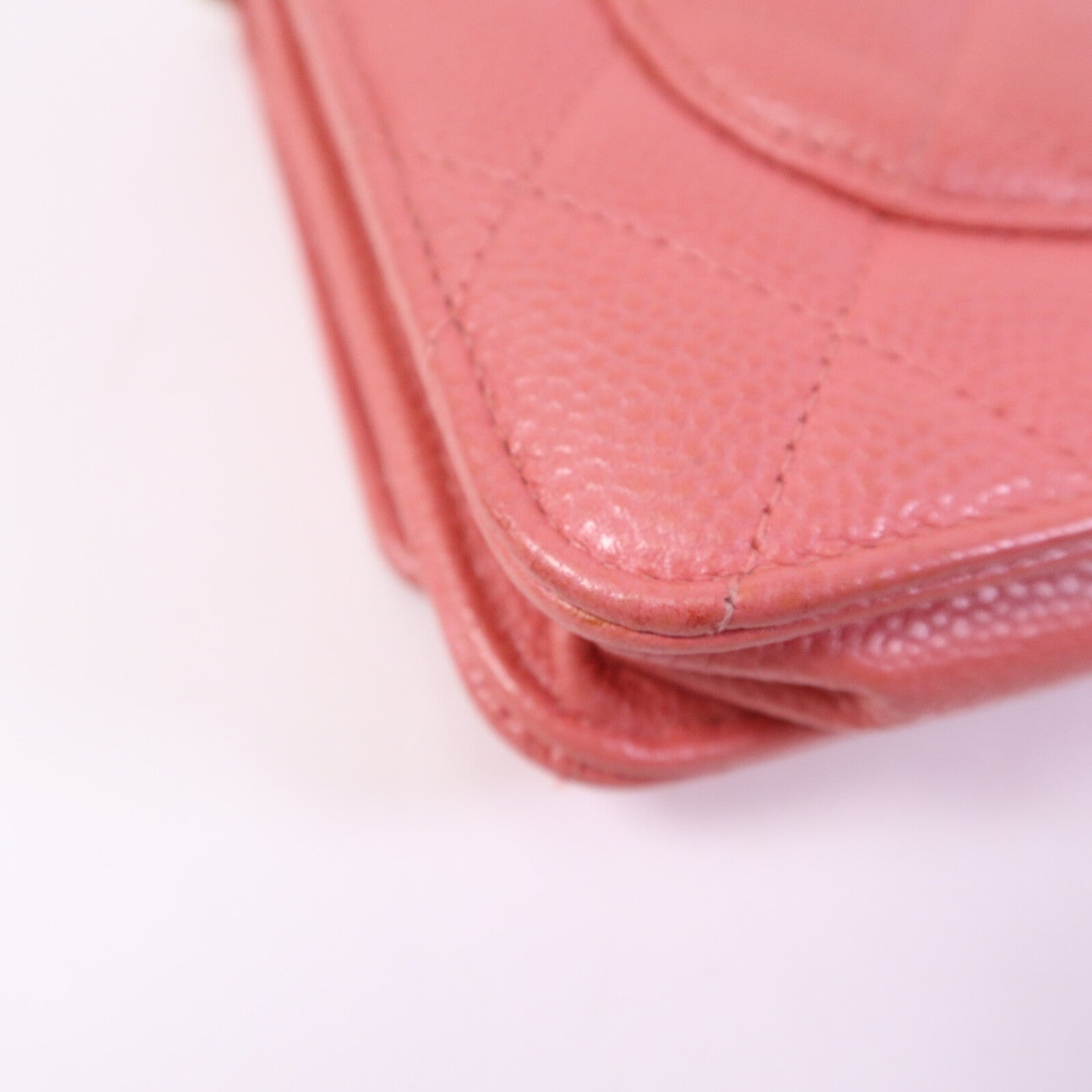 CHANEL 牛皮皮革WOC Wallet On Chain金扣鏈帶肩背袋