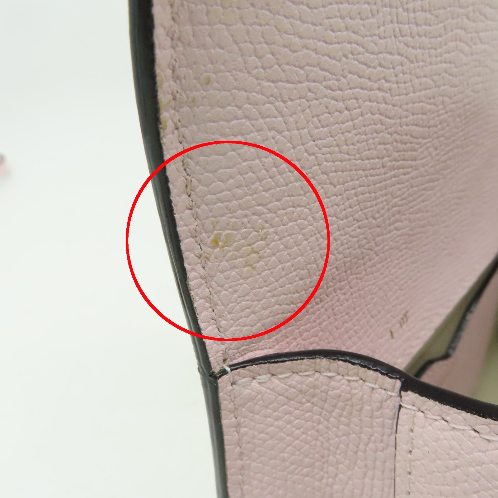 Valextra 牛皮皮革Valextra Iside Crossbody Micro金扣肩背袋粉紅色