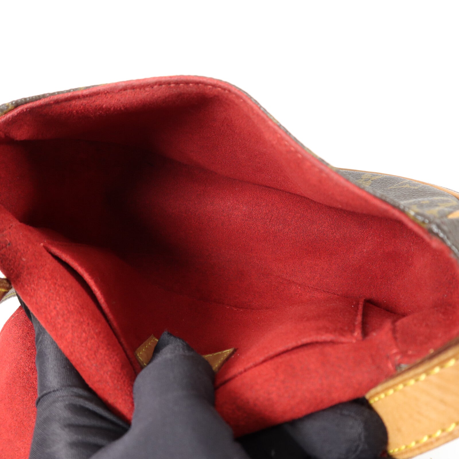 LOUIS VUITTON Monogram Tambourine金扣肩背袋