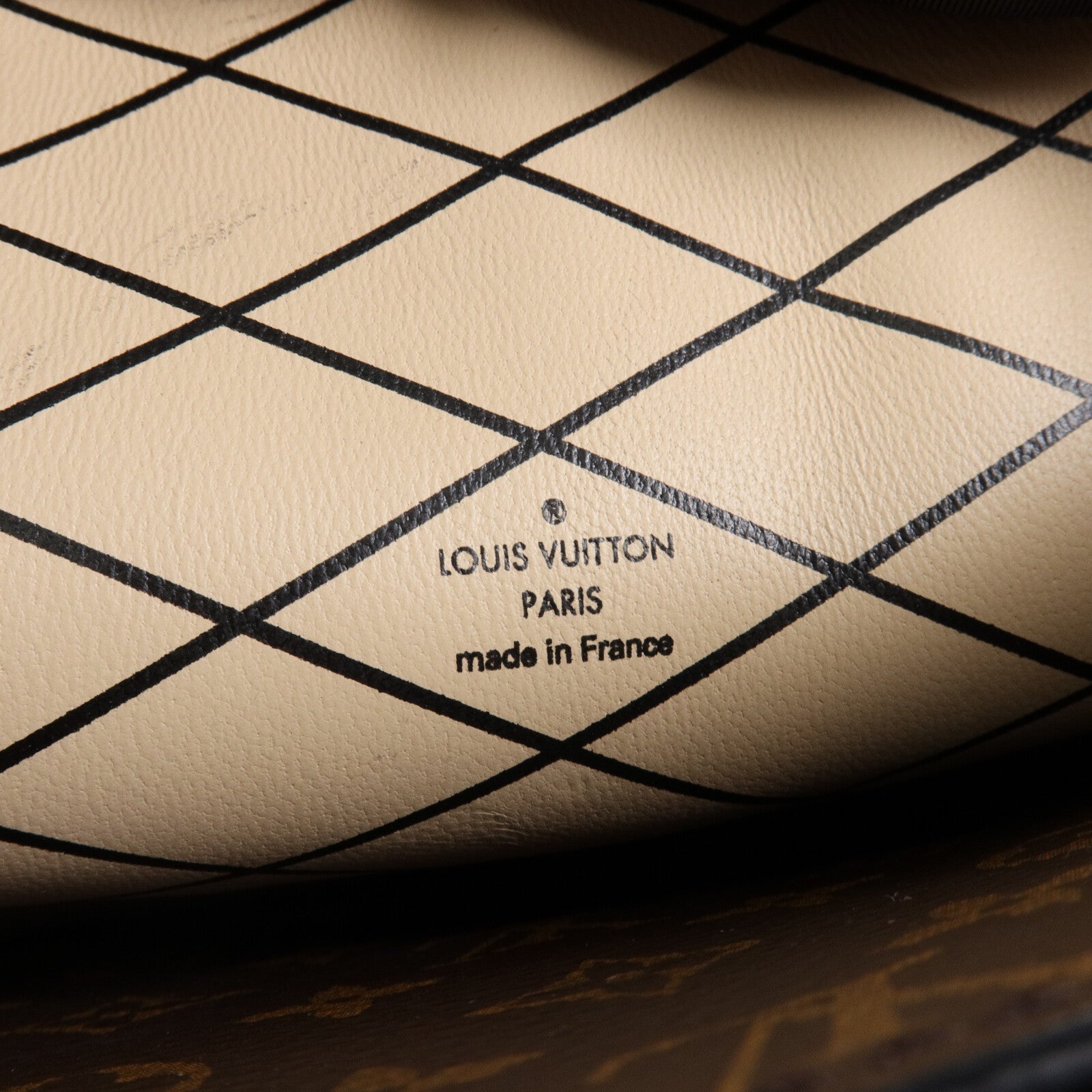 LOUIS VUITTON Monogram/Monogram Reverse Trunk Clutch肩背袋