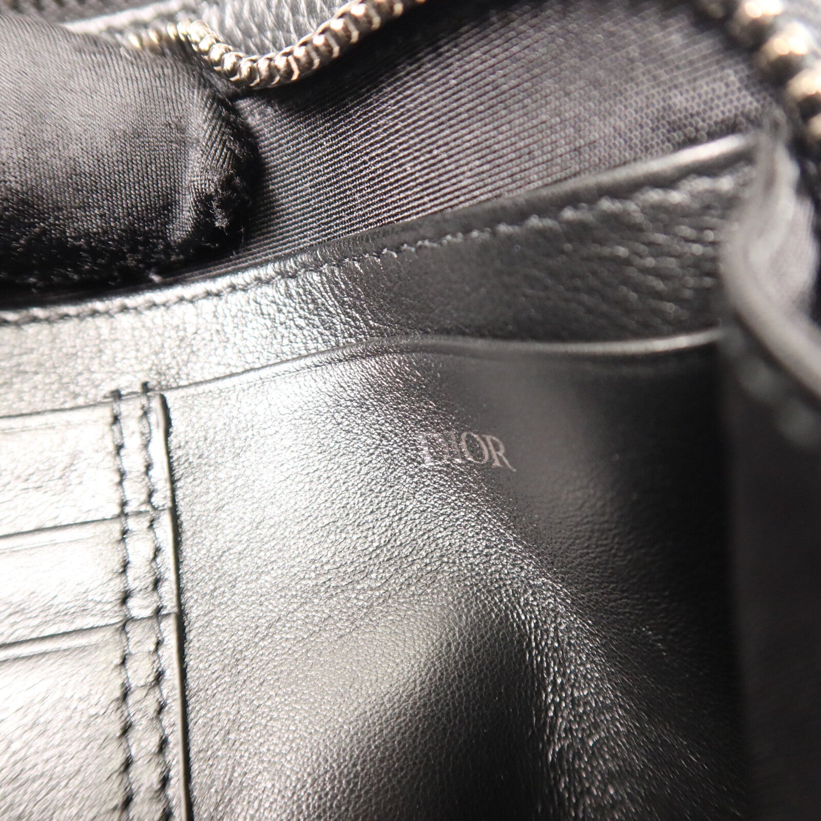 Dior 帆布Zipped Pouch With Strap肩背袋