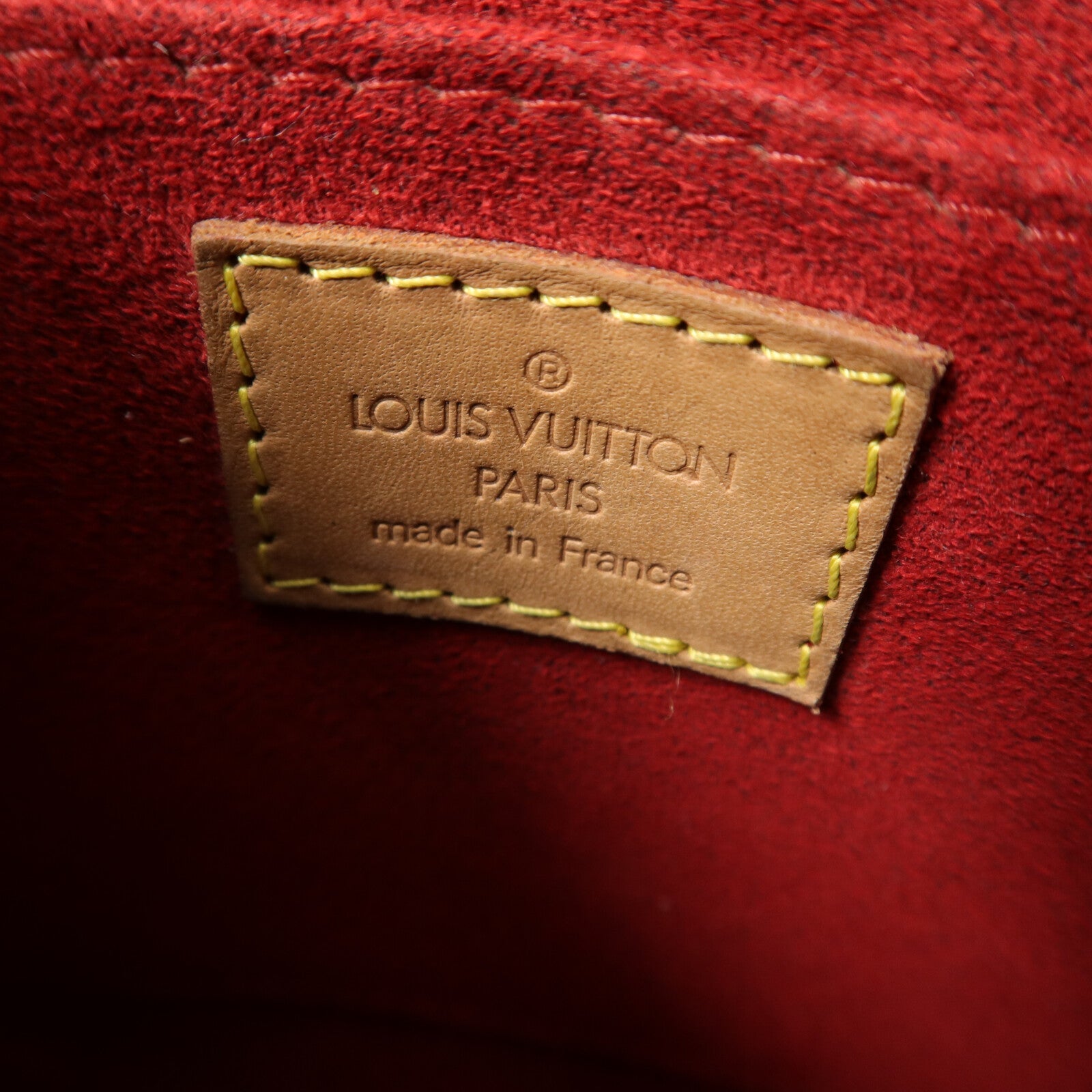 LOUIS VUITTON Monogram Tambourine金扣肩背袋