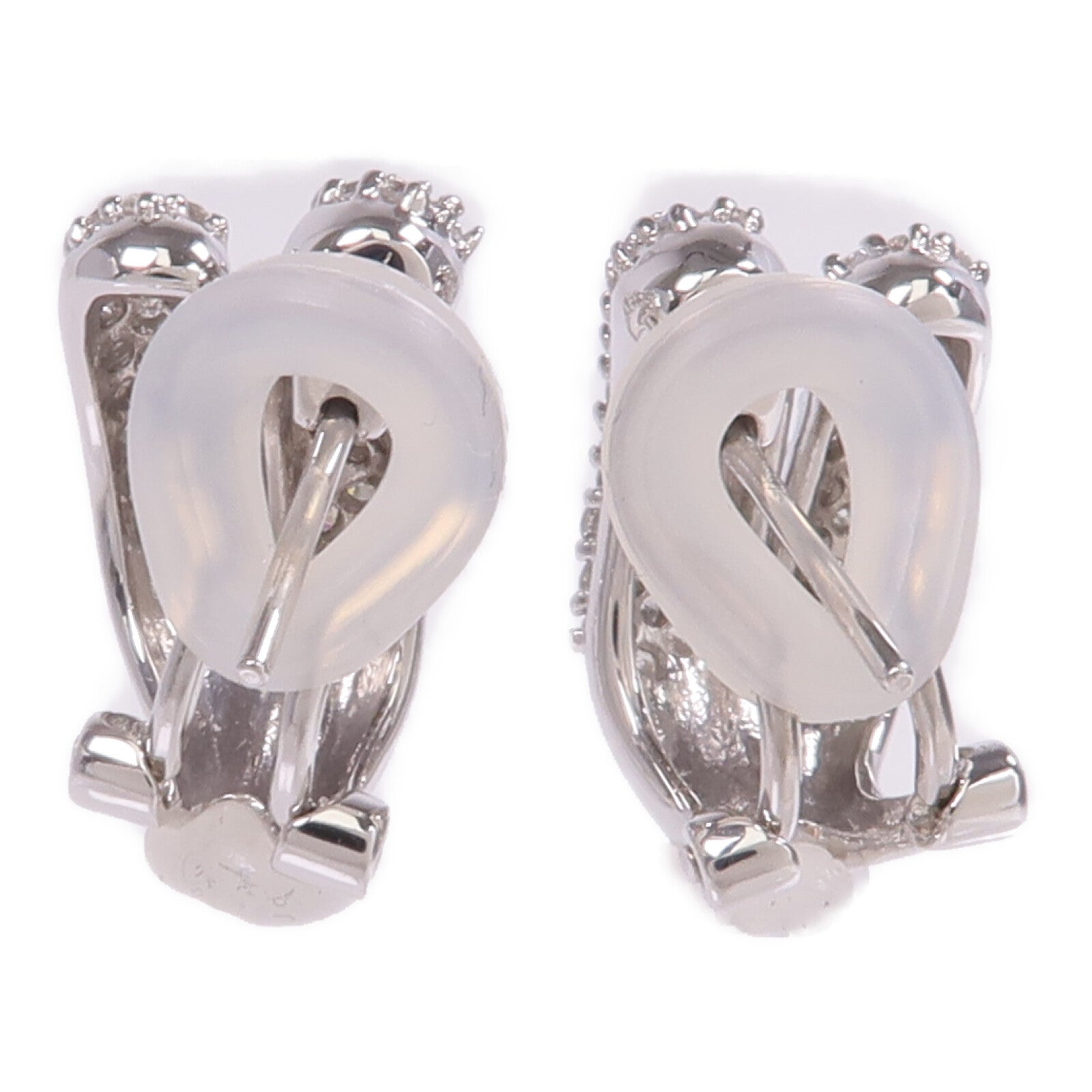JEWELRY 18K白金Diamond Earrings鑽石耳環