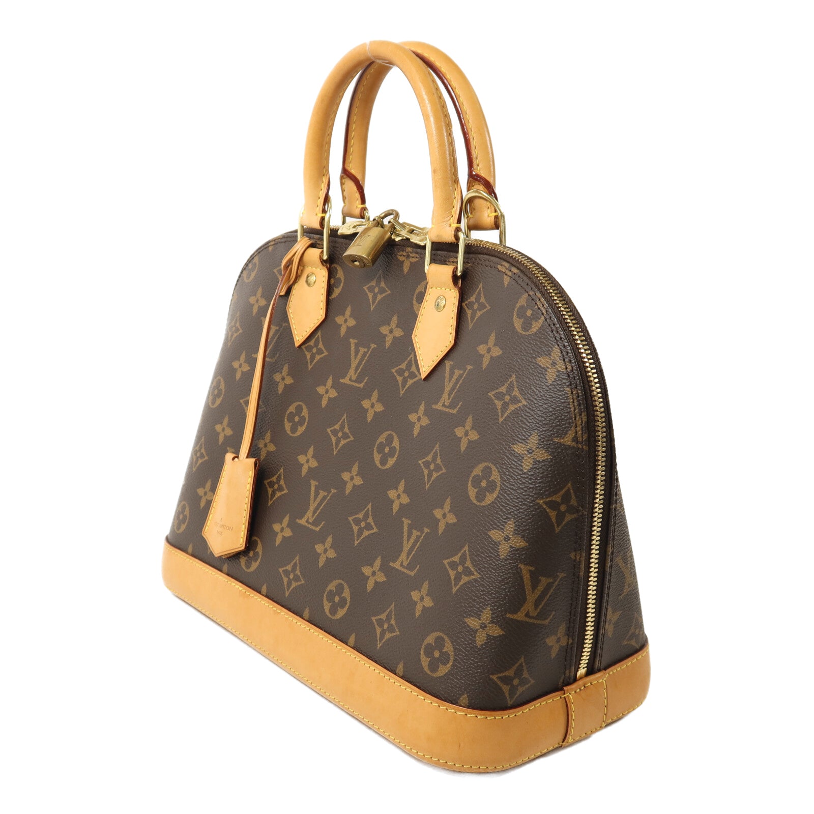 LOUIS VUITTON Monogram Alma金扣手挽袋