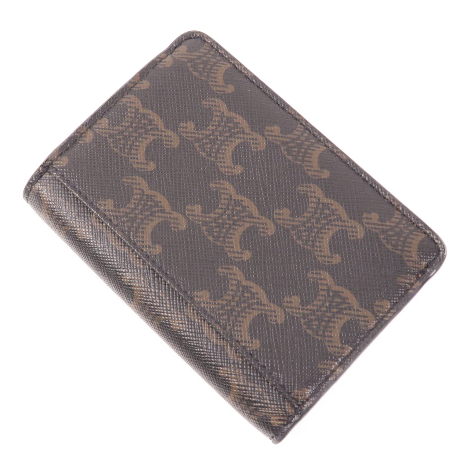 CELINE 塗層帆布Card Case金扣卡片套