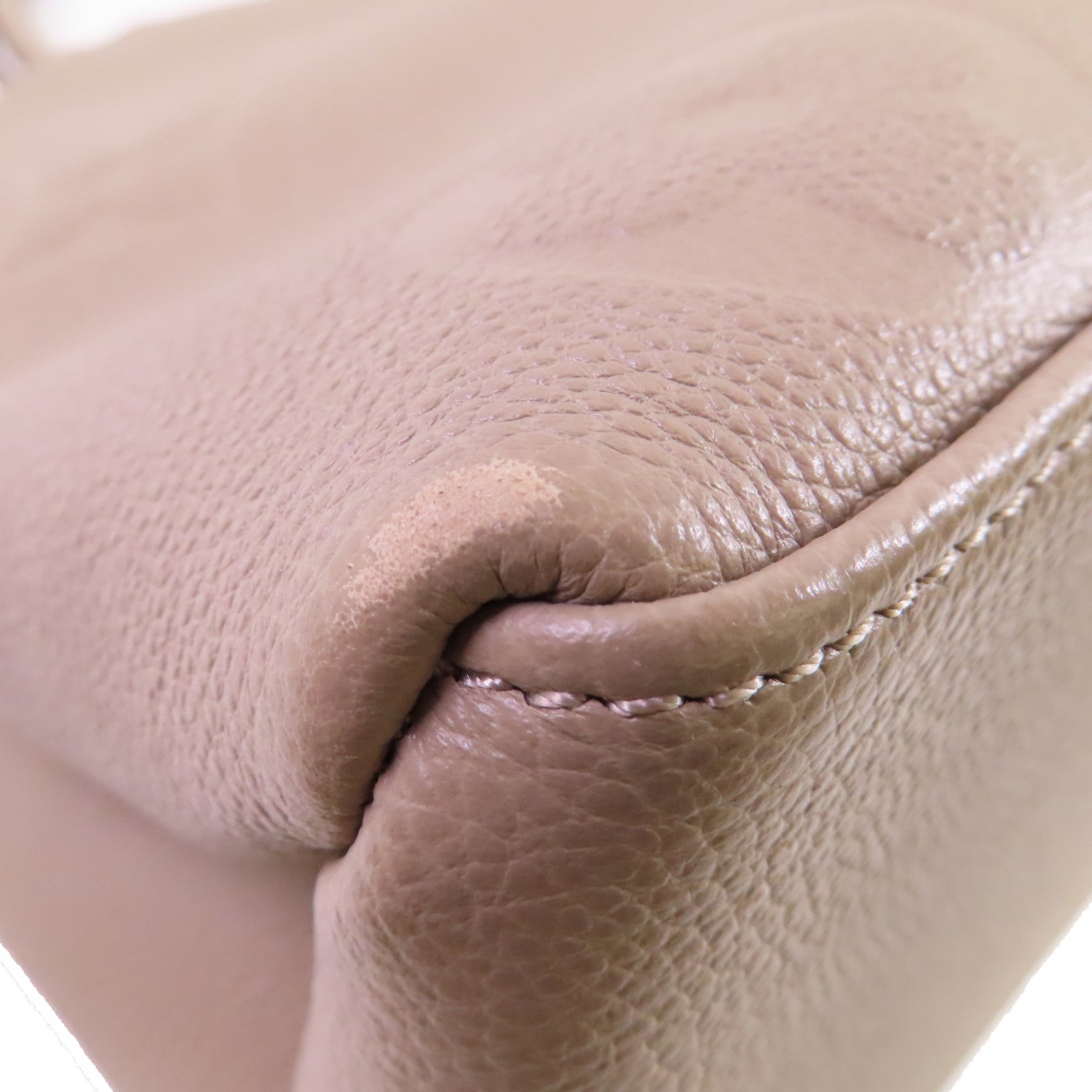 LOUIS VUITTON 【激減優惠】Monogram Empreinte Grand Palais 2 Way Shoulder Bag金扣手挽肩背兩用袋杏色
