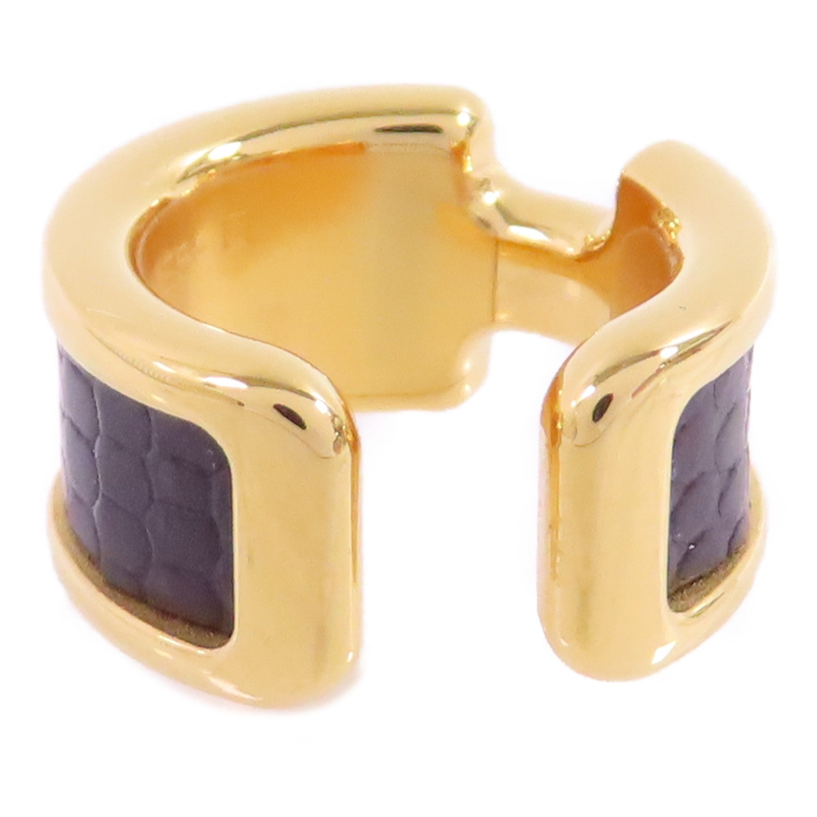 HERMES 金屬/皮革Olympe Ear Cuff耳夾