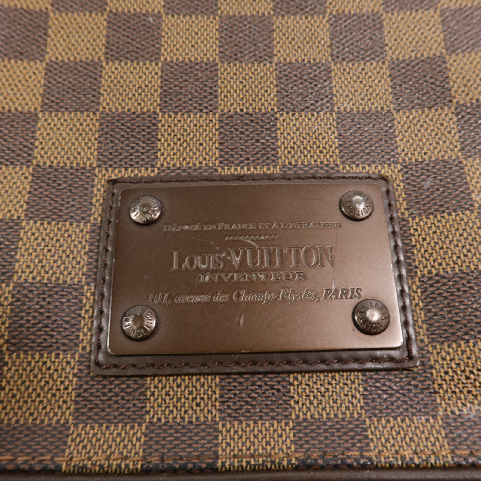 LOUIS VUITTON Damier Brooklyn PM肩背袋