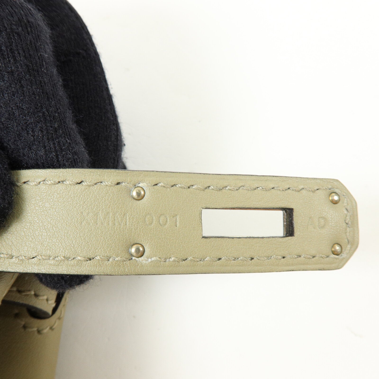 HERMES Swift皮革Berline Mini肩背袋Sauge