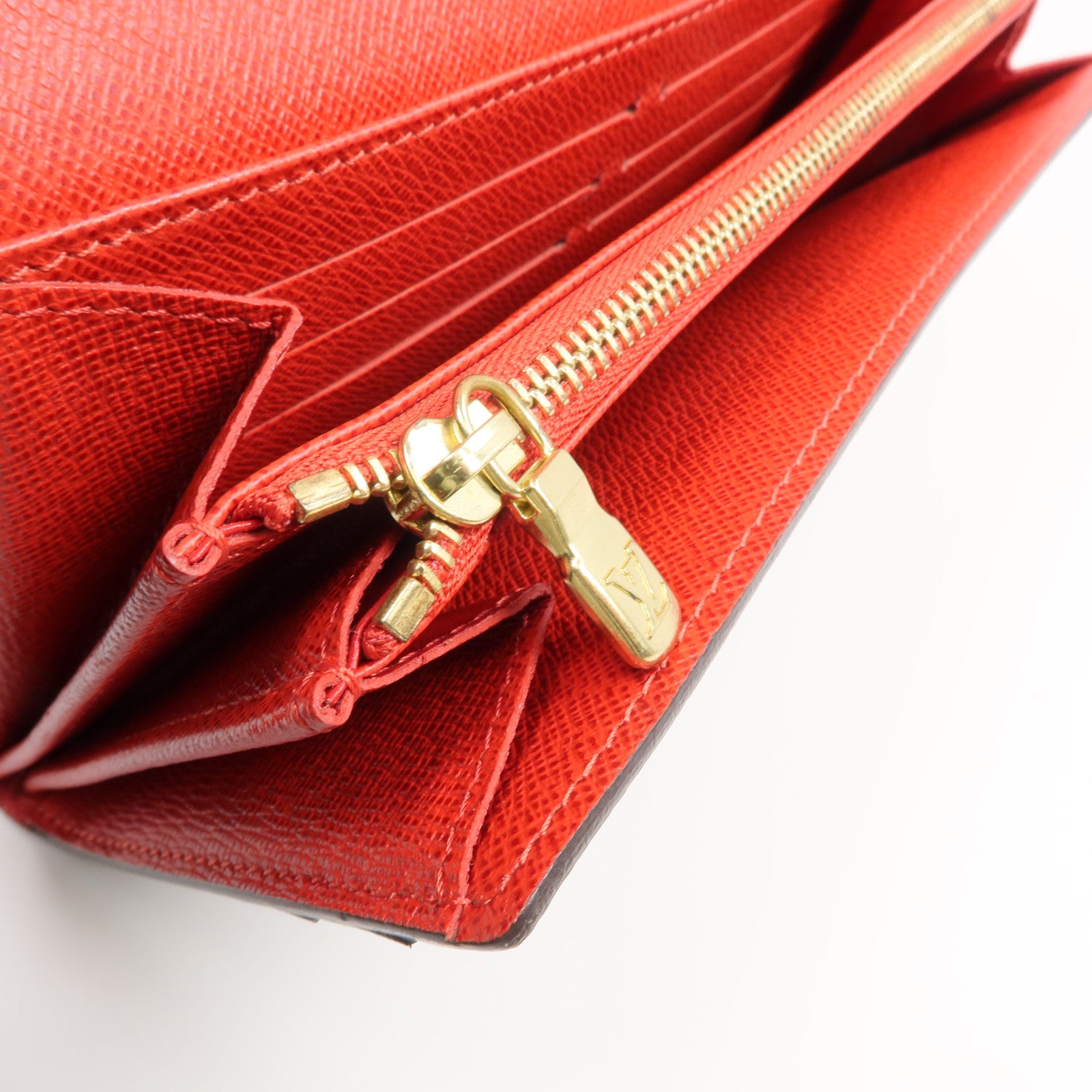 LOUIS VUITTON Monogram Groom Portefeuille Sarah Wallet金扣長錢包