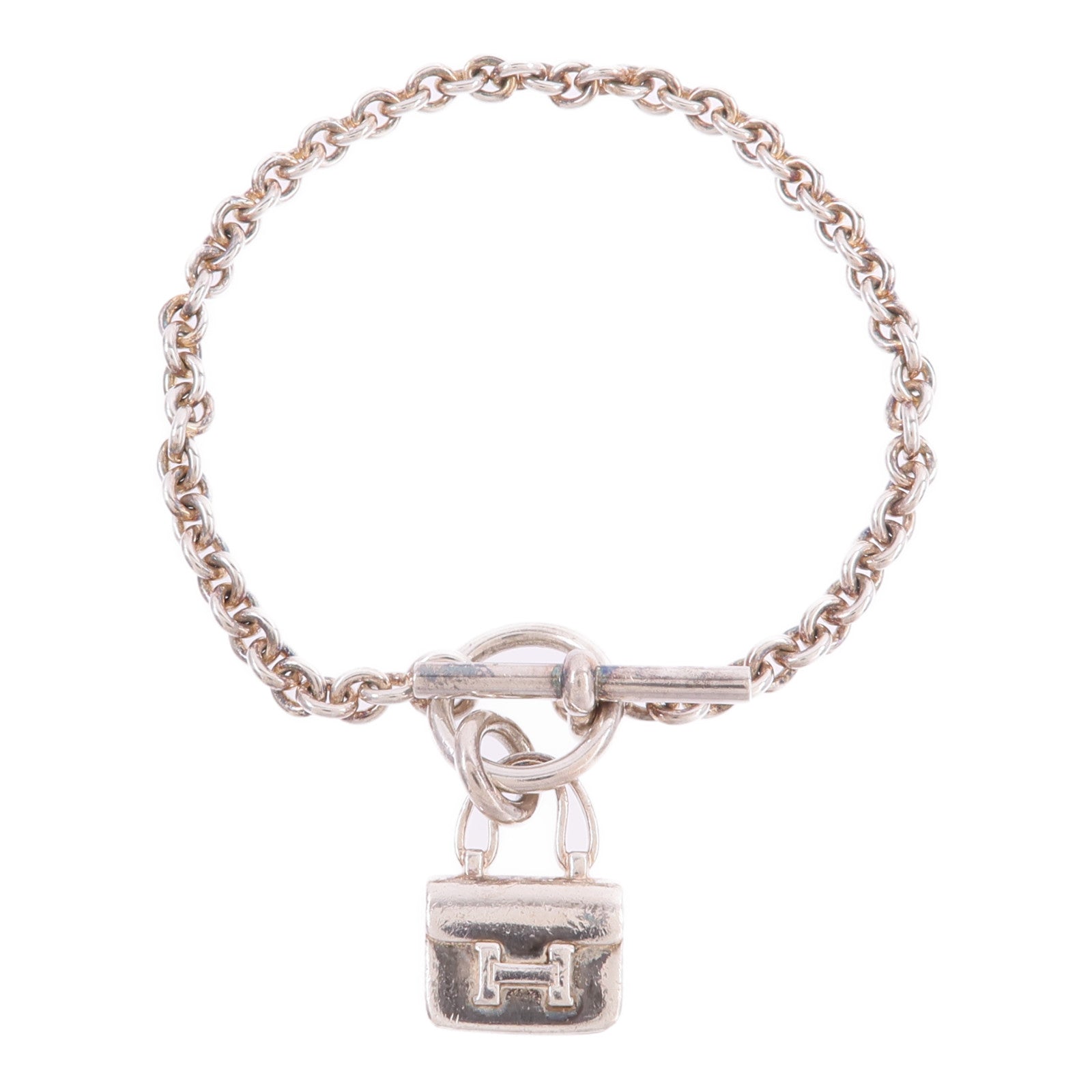 HERMES 925純銀Amulettes Constance Bracelet手鏈