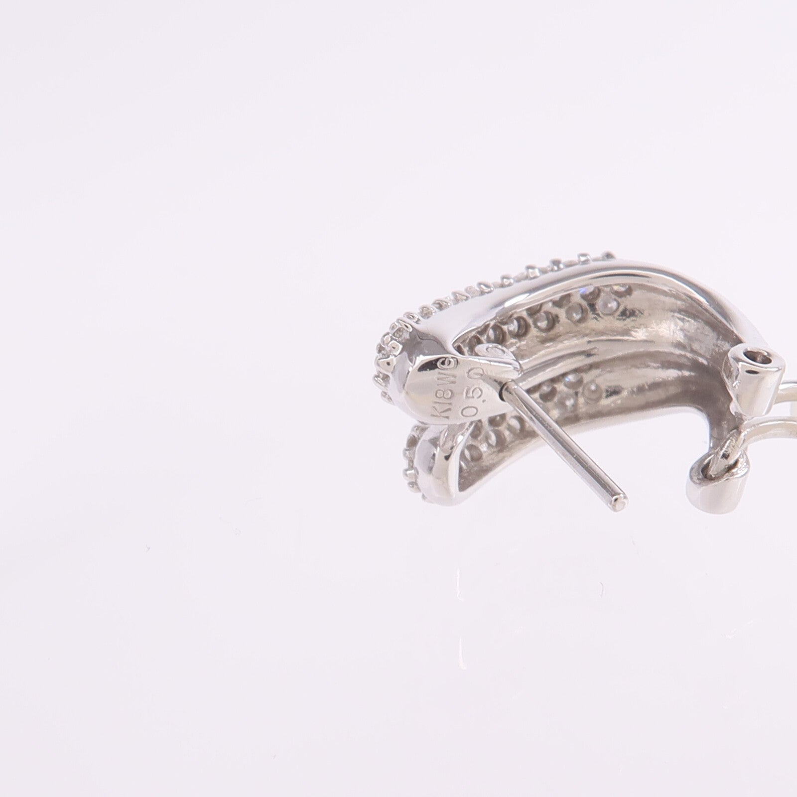 JEWELRY 18K白金Diamond Earrings鑽石耳環