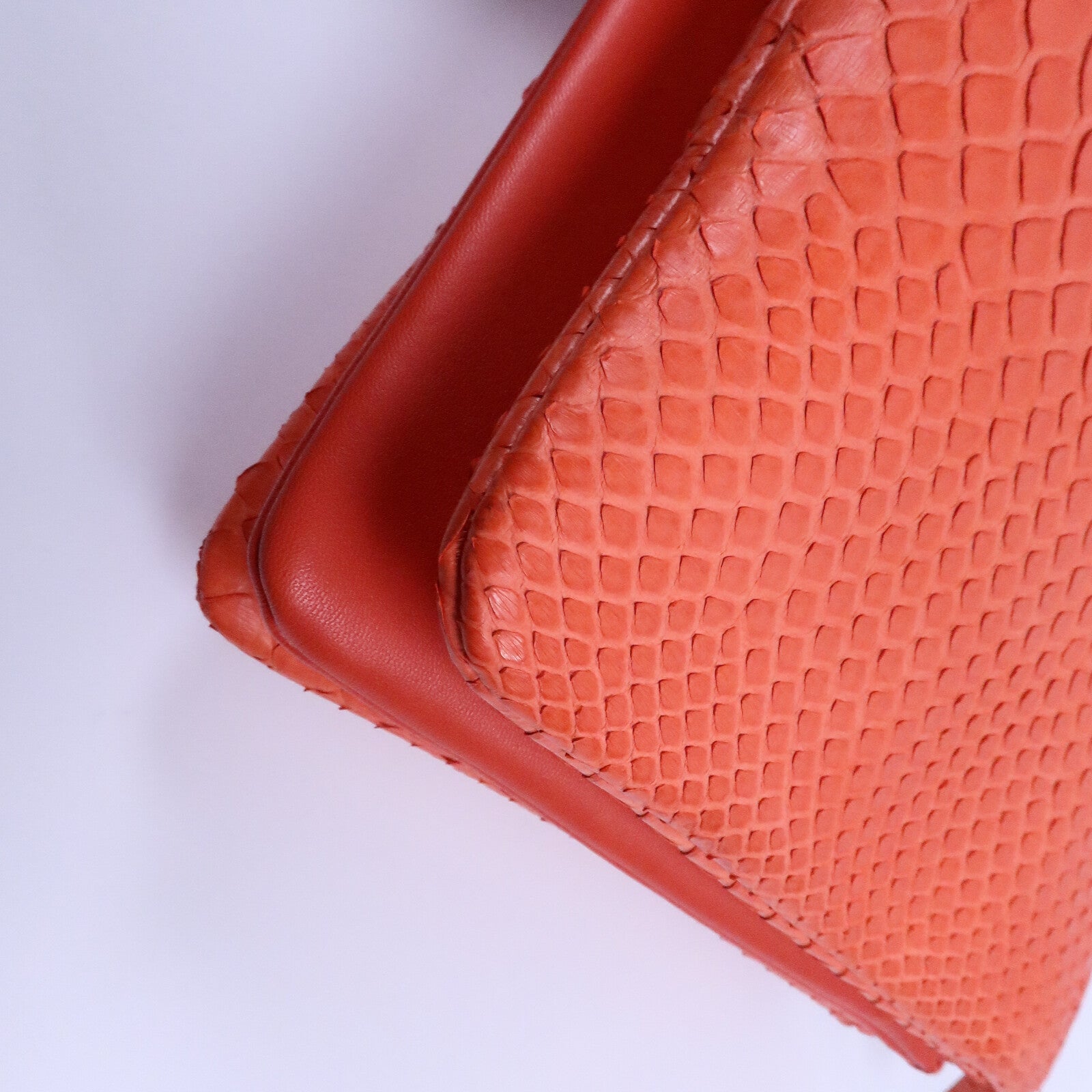 CELINE 蛇皮皮革Trio Large肩背袋