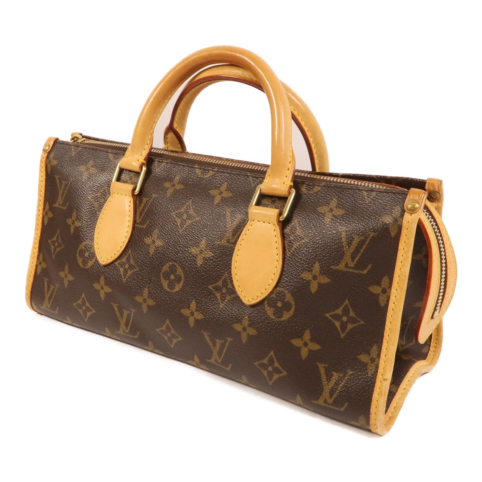 LOUIS VUITTON Monogram Popincourt金扣手挽袋