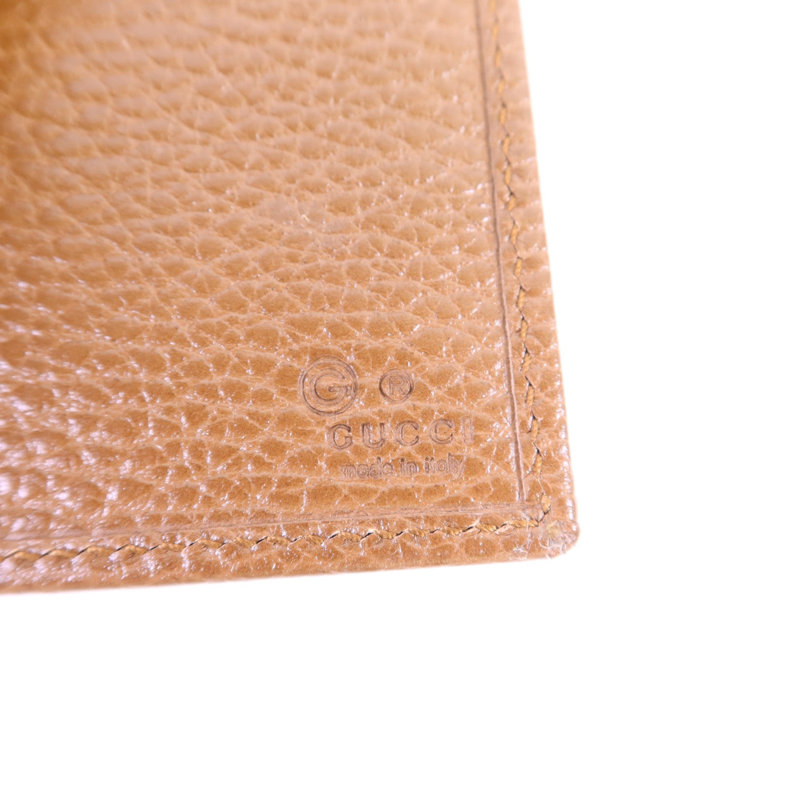 GUCCI 帆布Long Bifold Wallet金扣長錢包