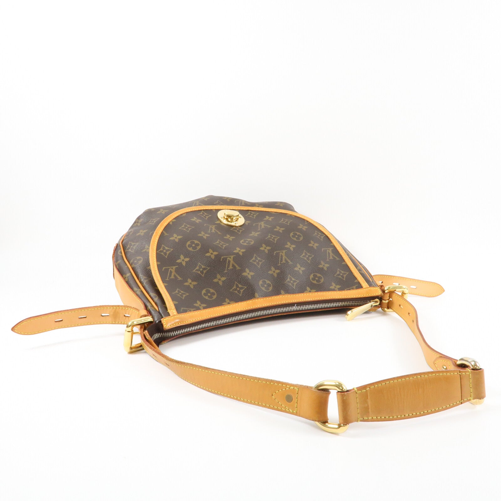 LOUIS VUITTON Monogram Tulum GM金扣肩背袋