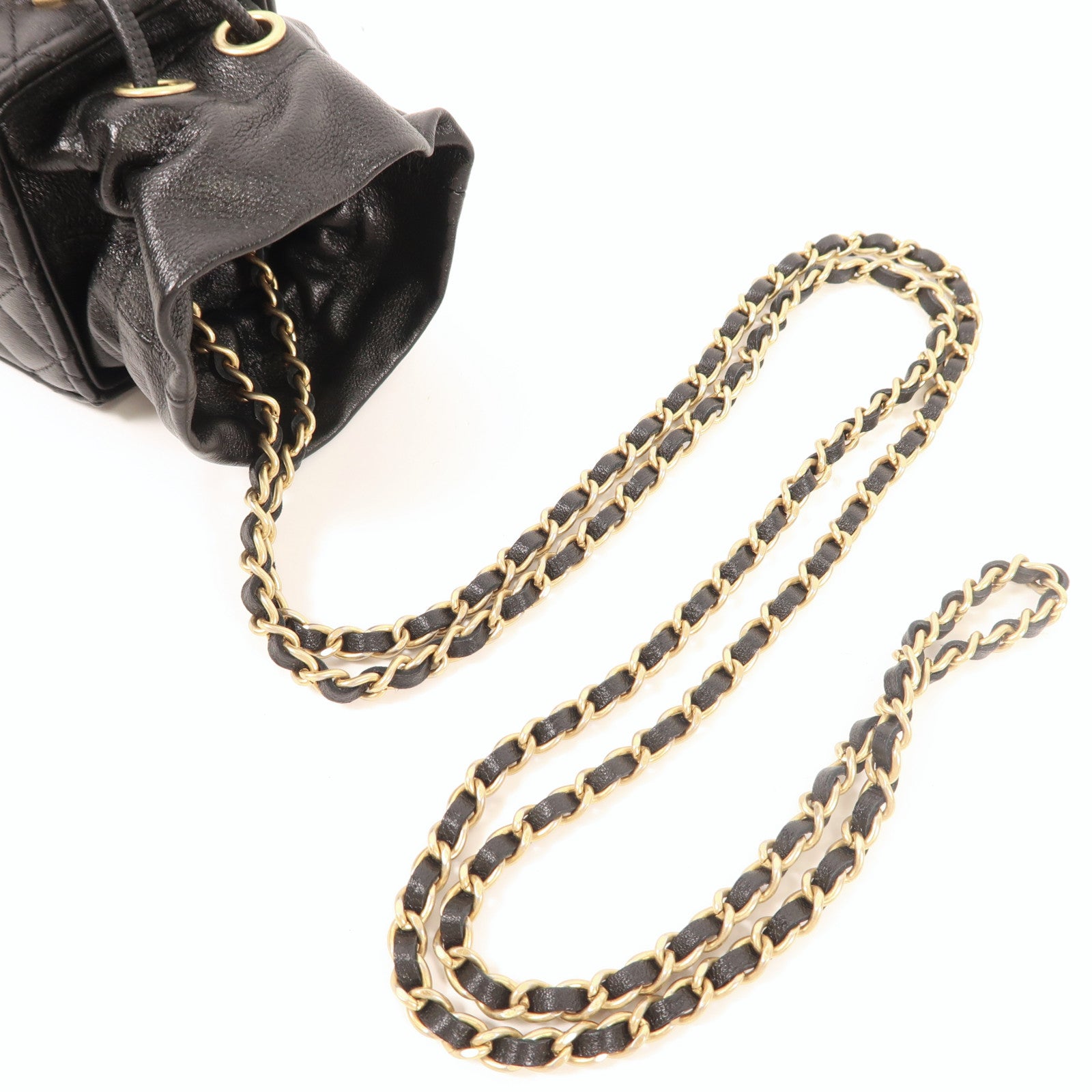 CHANEL 【激減優惠】羊皮皮革Shoulder Bag金扣鏈帶肩背袋