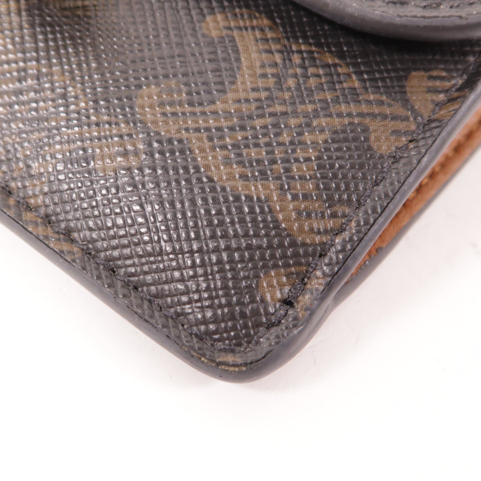 CELINE 塗層帆布Card Case金扣卡片套