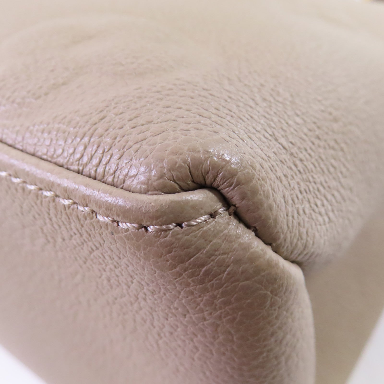 LOUIS VUITTON 【激減優惠】Monogram Empreinte Grand Palais 2 Way Shoulder Bag金扣手挽肩背兩用袋杏色