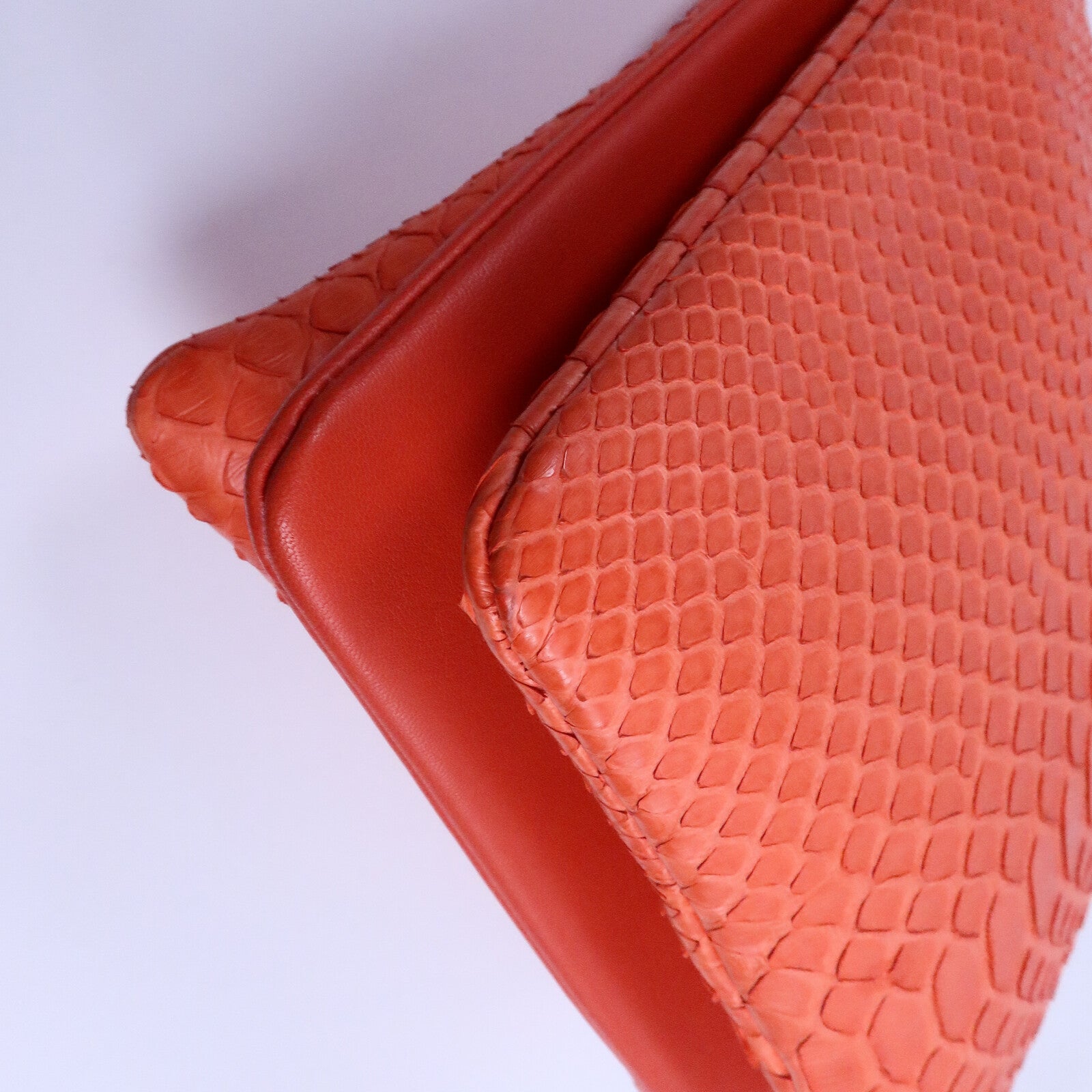 CELINE 蛇皮皮革Trio Large肩背袋