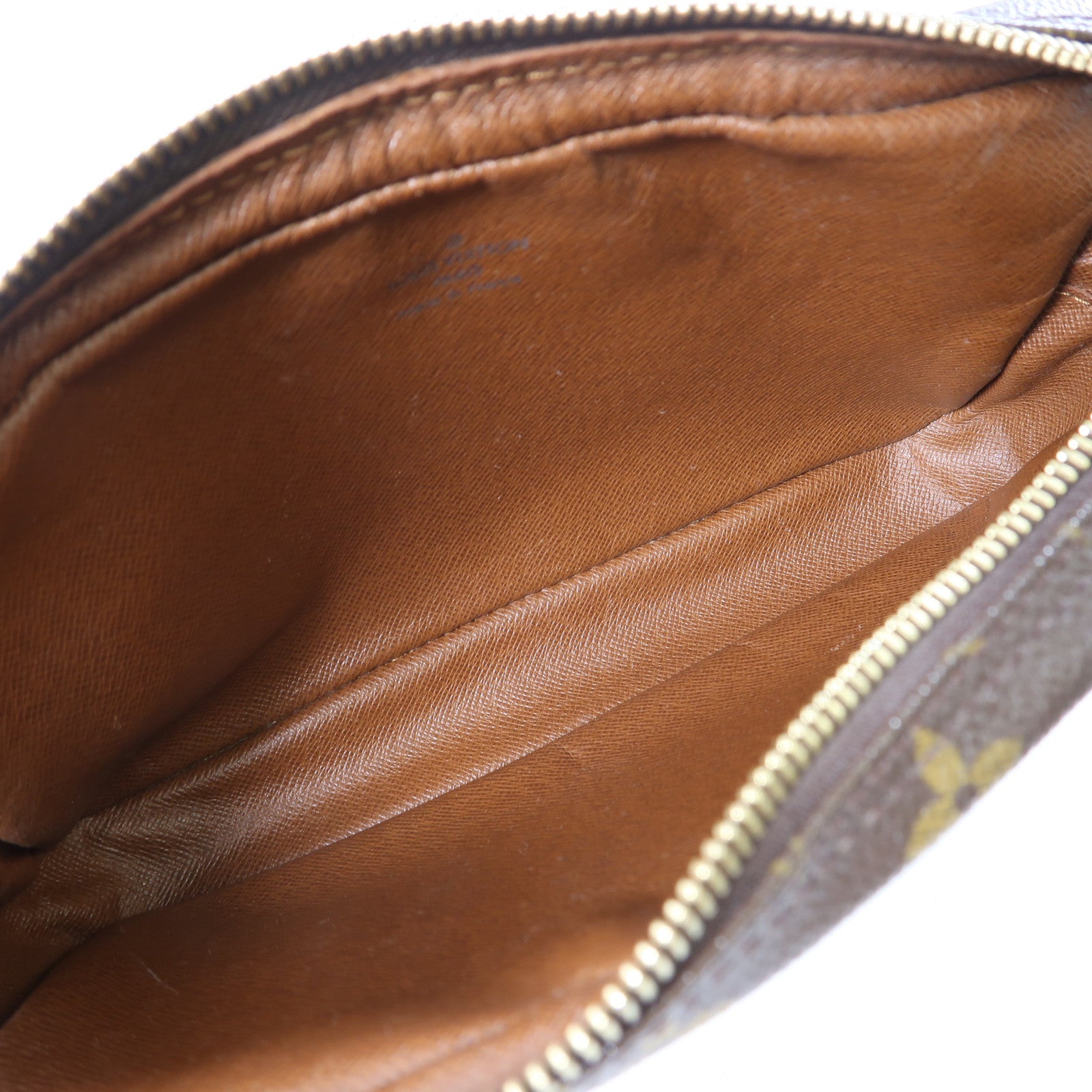 LOUIS VUITTON Monogram Pochette Marly Bandouliere金扣肩背袋啡色