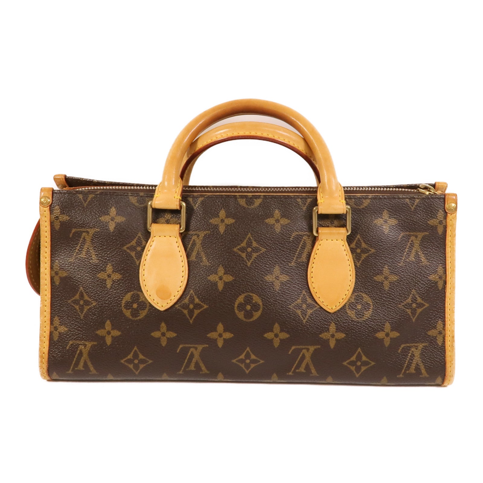 LOUIS VUITTON Monogram Popincourt金扣手挽袋