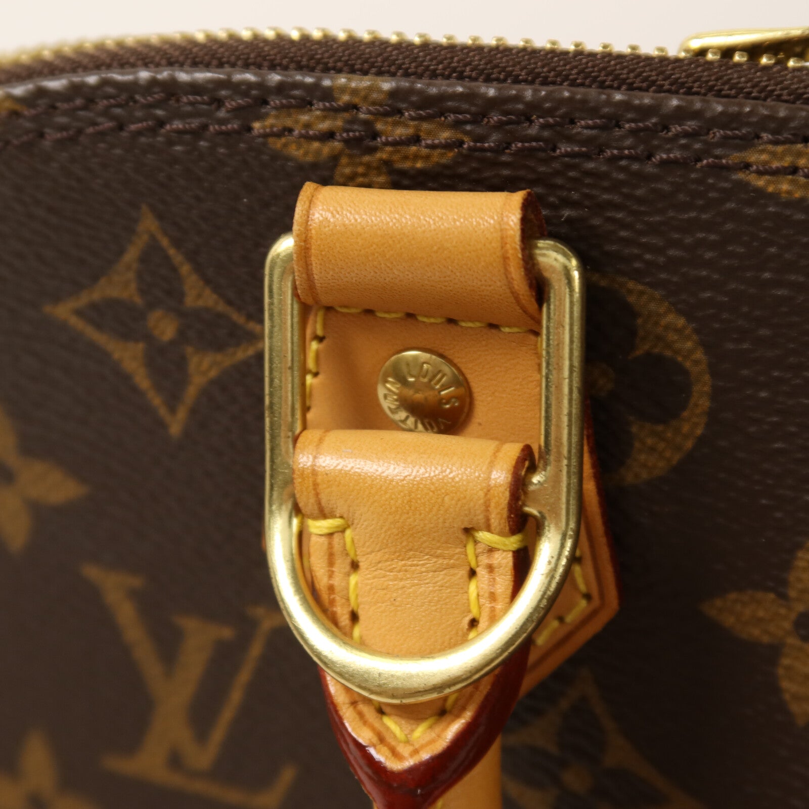 LOUIS VUITTON Monogram Alma金扣手挽袋