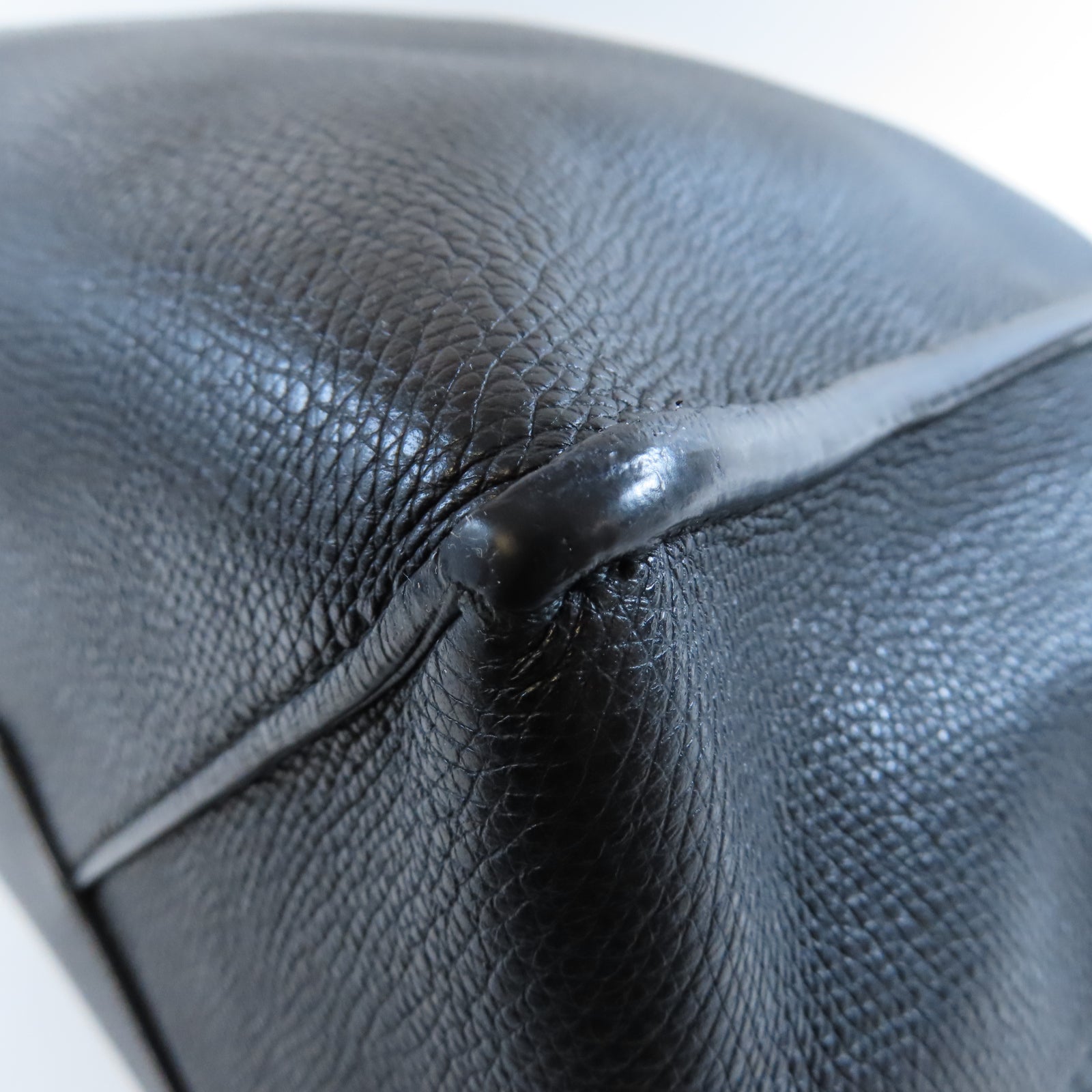 BALENCIAGA 【激減優惠】牛皮皮革Tote Bag銀扣肩背袋黑色