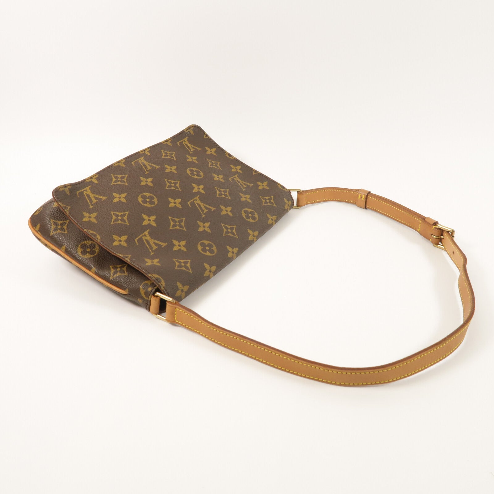 LOUIS VUITTON Monogram Musette Tango金扣肩背袋