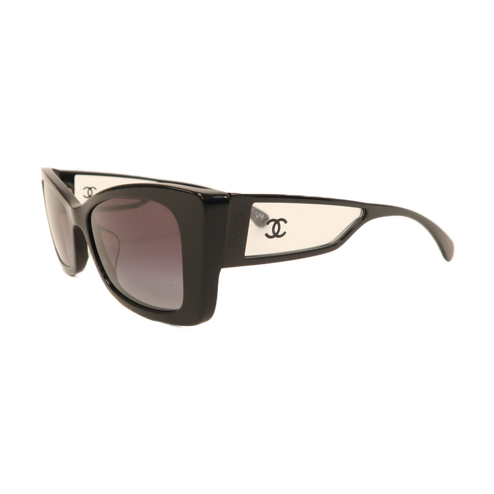 CHANEL PVC Sunglasses太陽眼鏡黑色