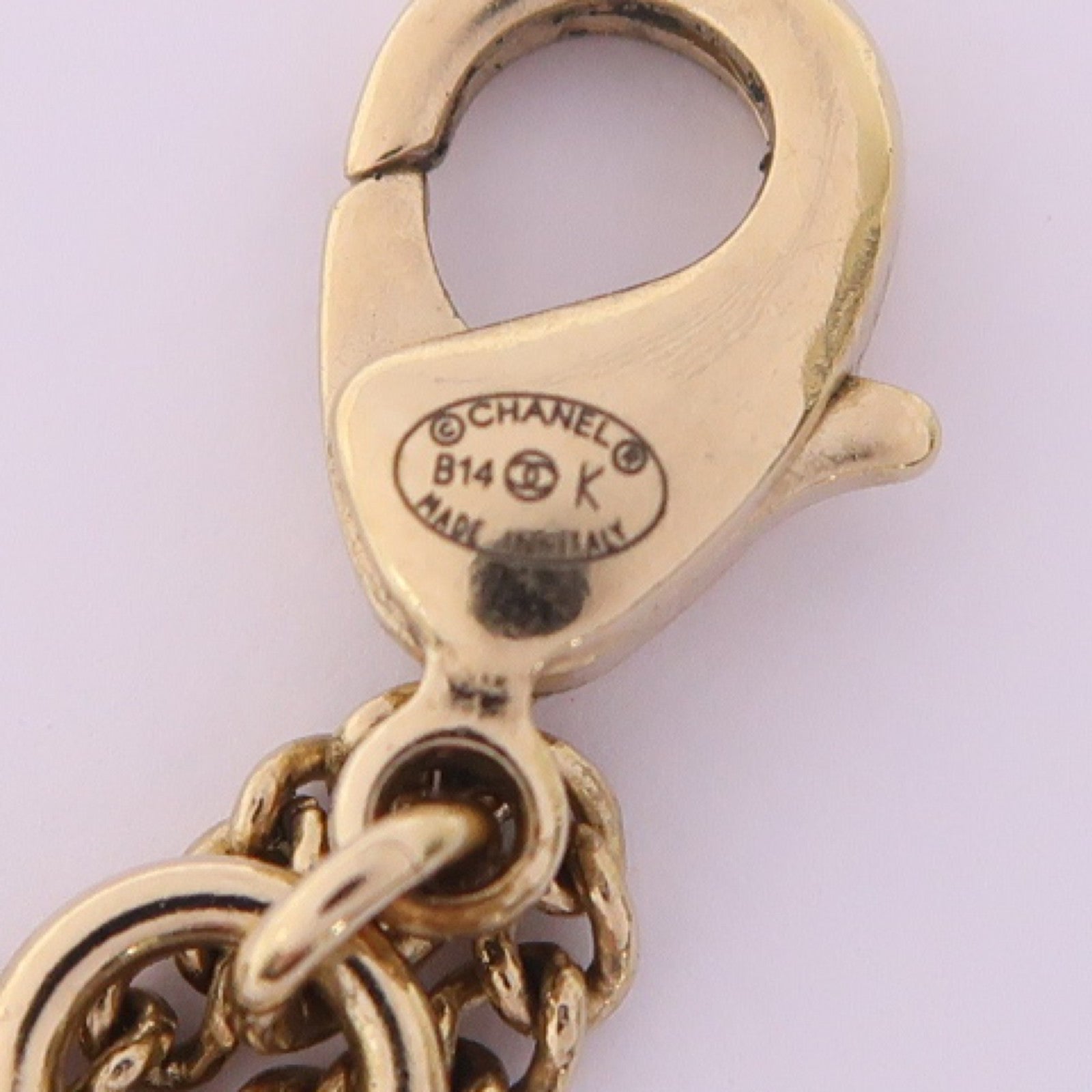 CHANEL 金屬Necklace項鍊金色